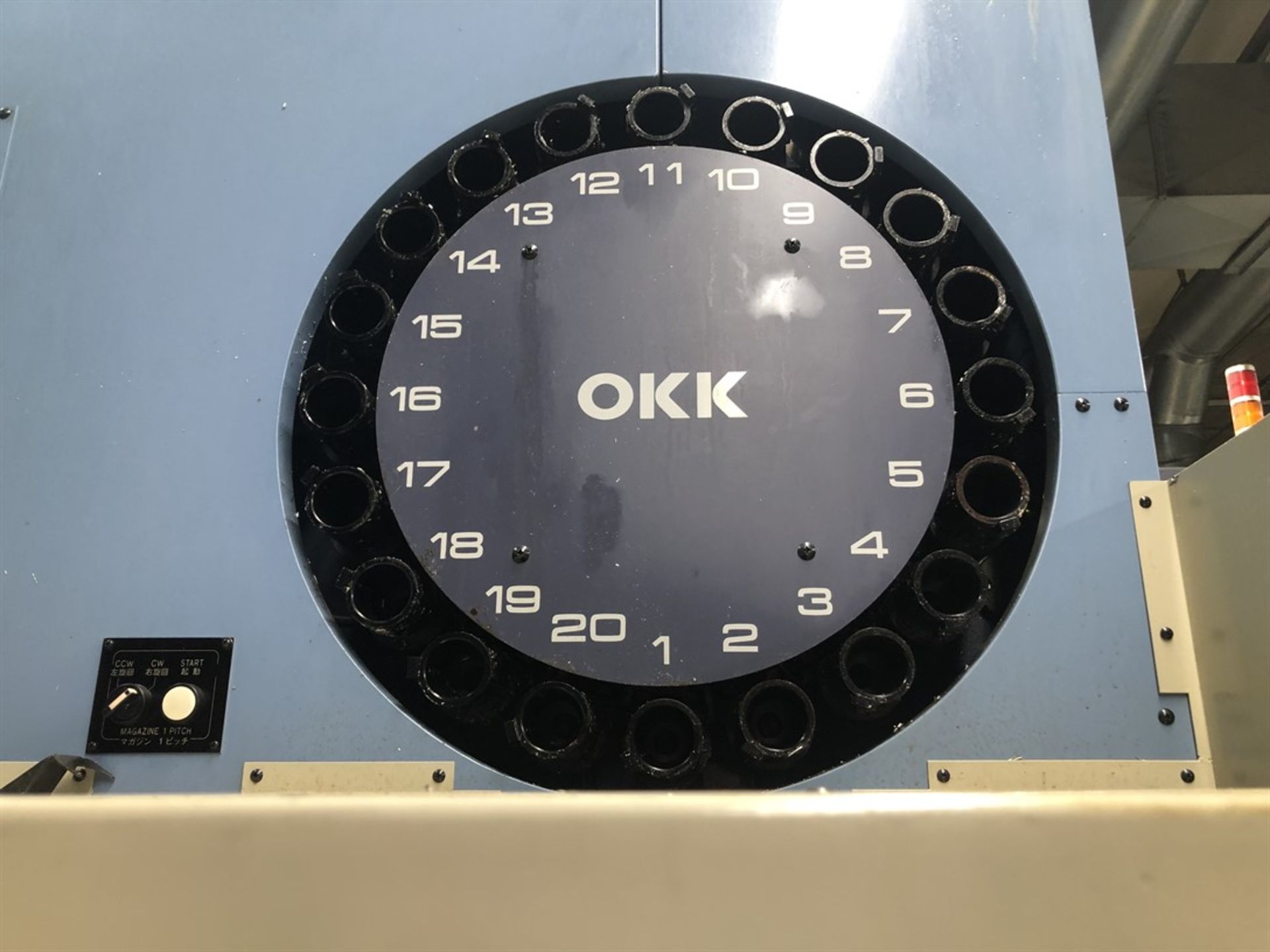 OKK VM5II Vertical Machining Center, s/n, 434, Neomatic 635 Control, 22” x 41” Table, CT40 Spindle - Image 5 of 11
