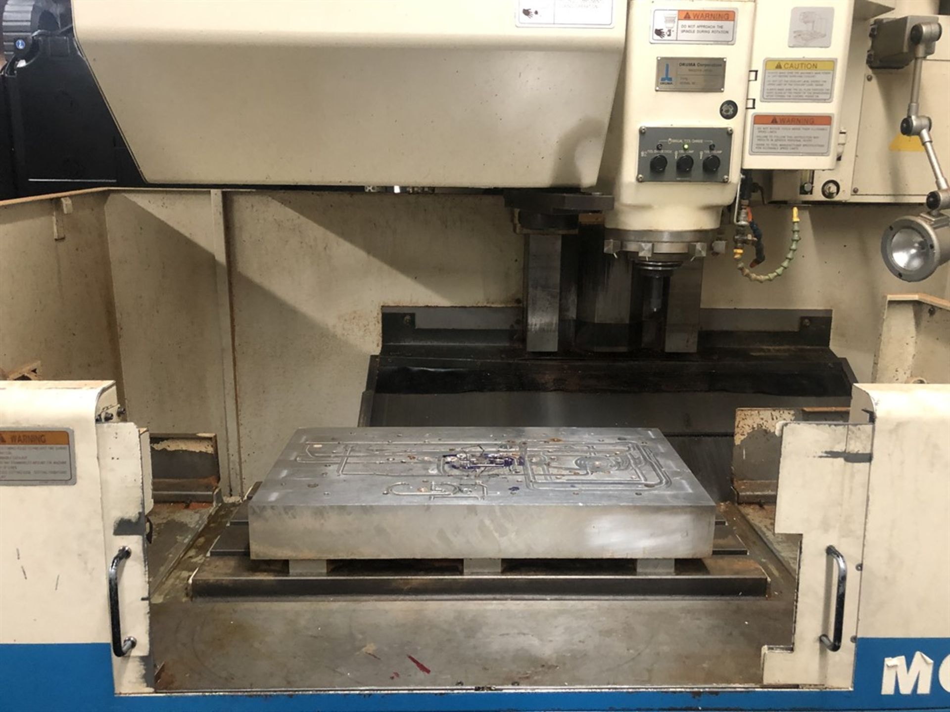 OKUMA MC-40VB Vertical Machining Center, s/n, 0768, OSP 7000M Control, 17” x 39” Table, CT50 - Image 4 of 10