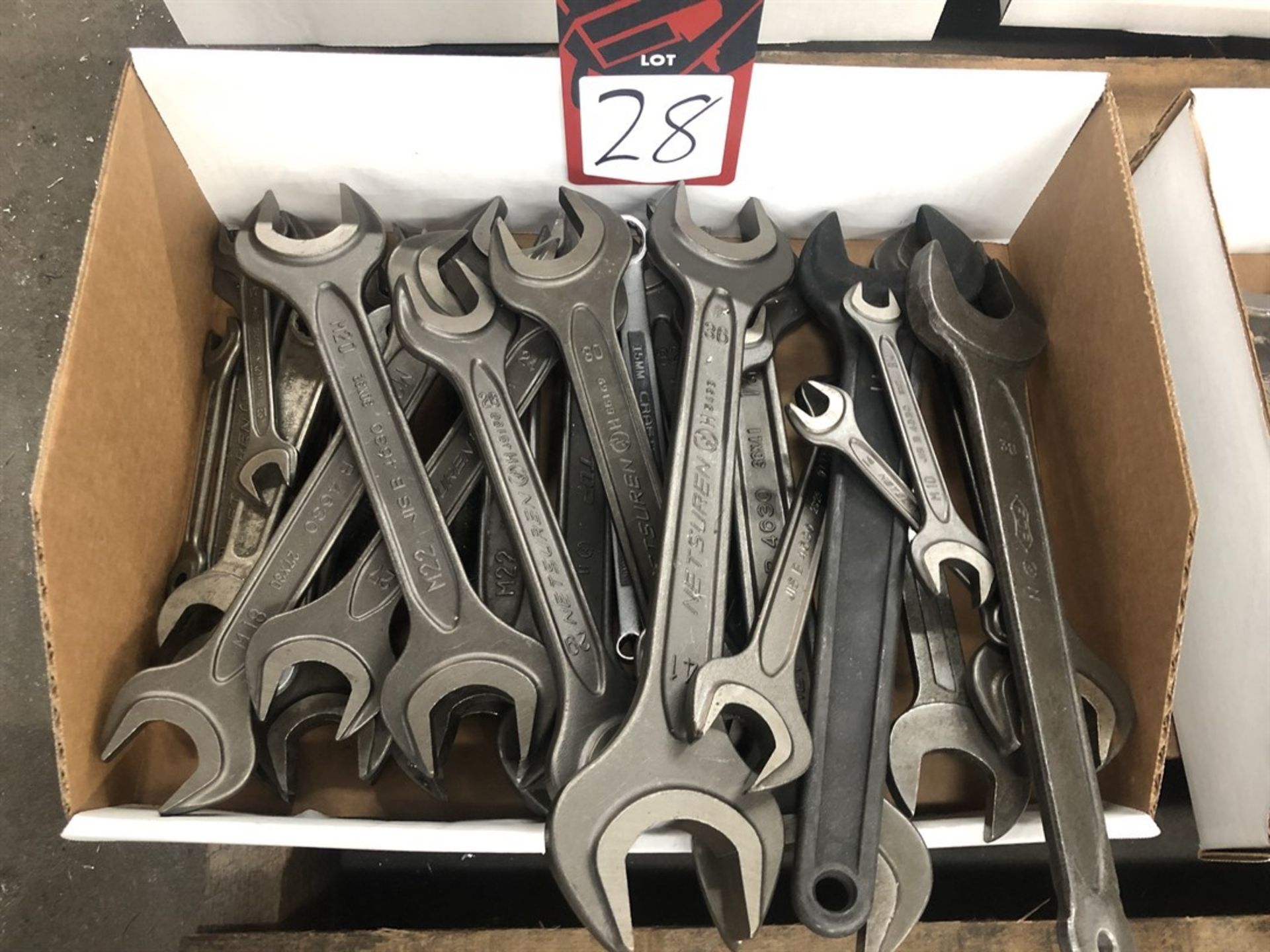 Lot of Assorted Metric Wrenches