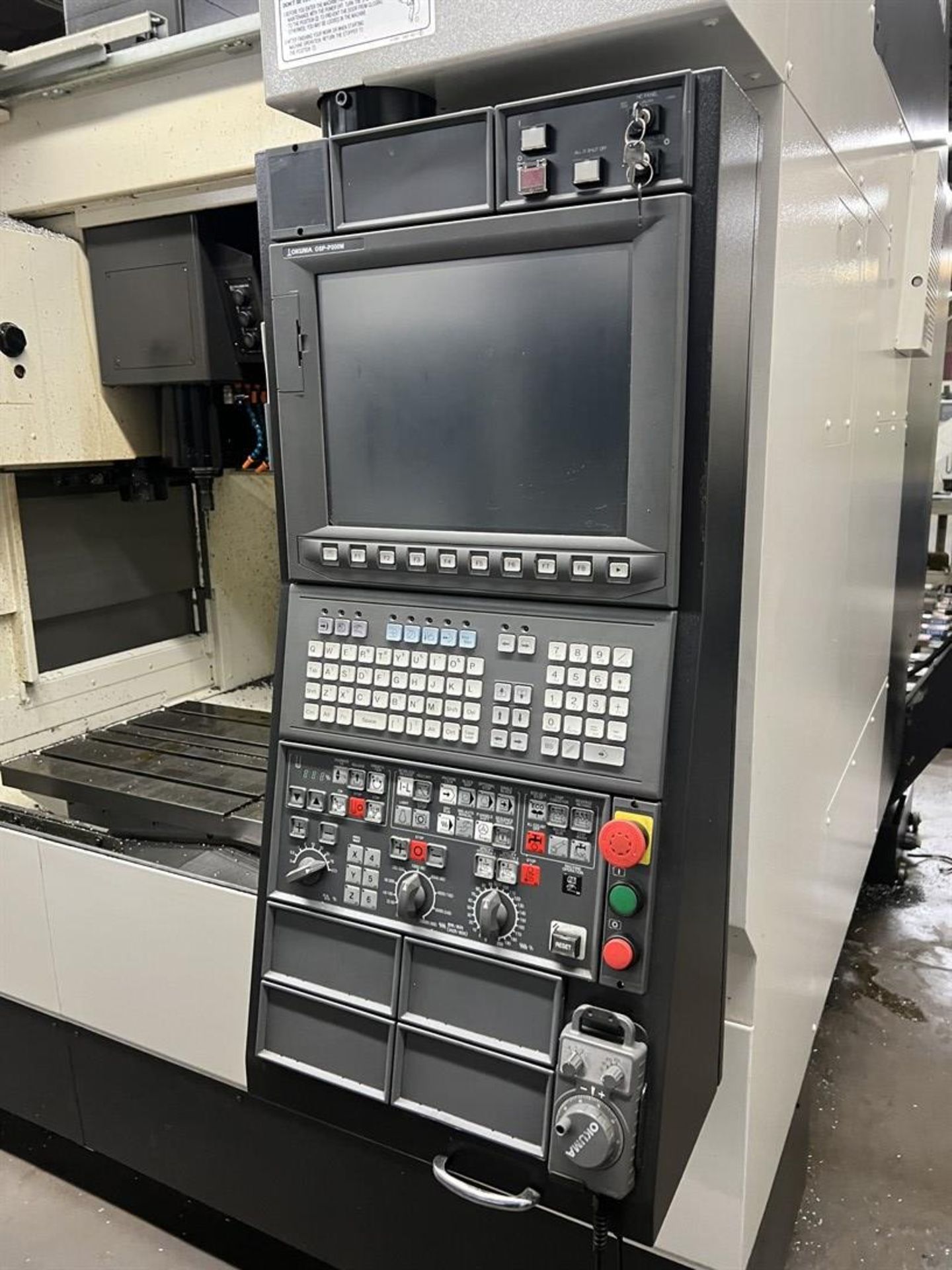 2016 OKUMA GENOS M560-V Vertical Machining Center, s/n 191946, 22” x 51” Table, CT40 Spindle - Image 4 of 11