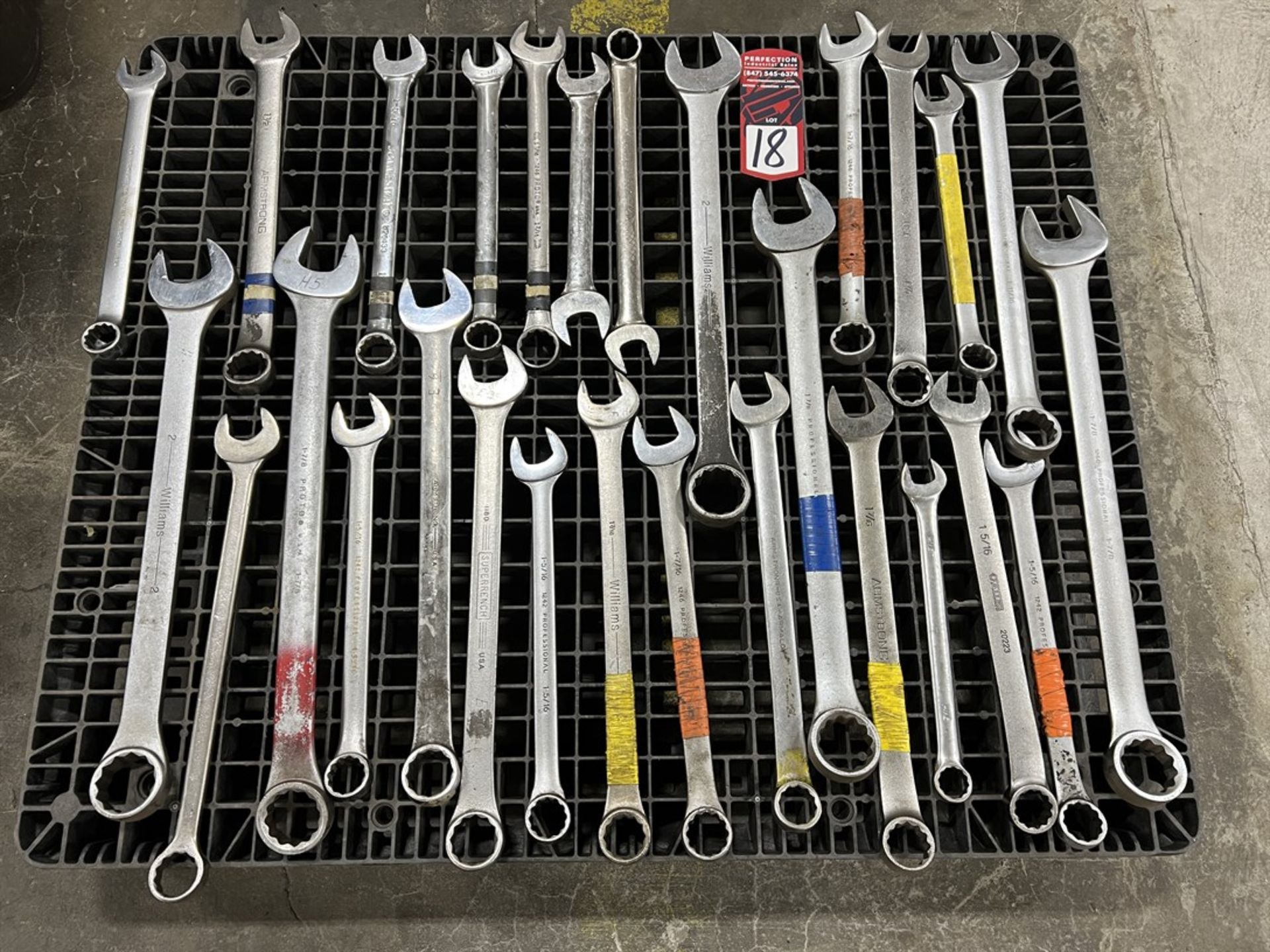 Lot of Assorted Combination Wrenches