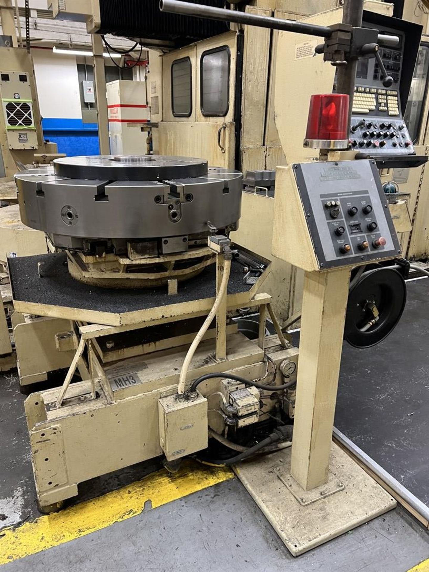 GIDDINGS & LEWIS 36 VTC Twin Pallet Vertical Turning Center with Milling, s/n 511-137-90, G & L - Image 2 of 15