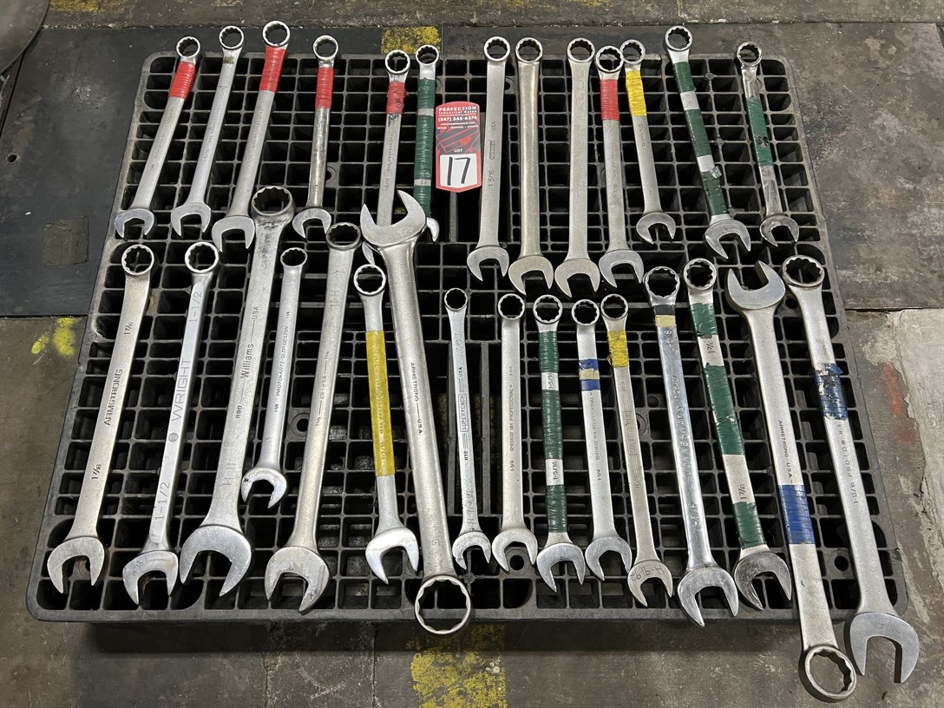 Lot of Assorted Combination Wrenches