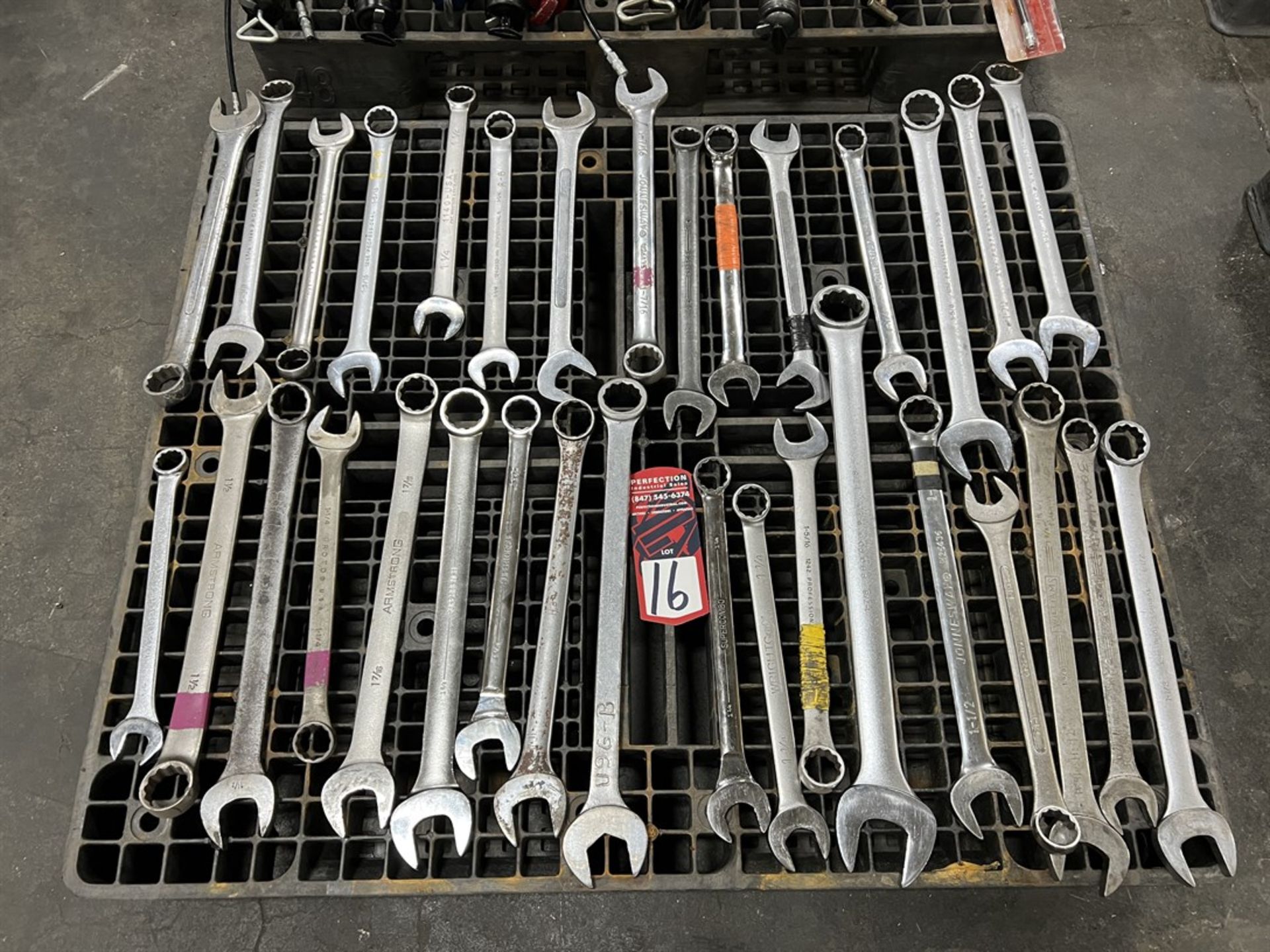 Lot of Assorted Combination Wrenches