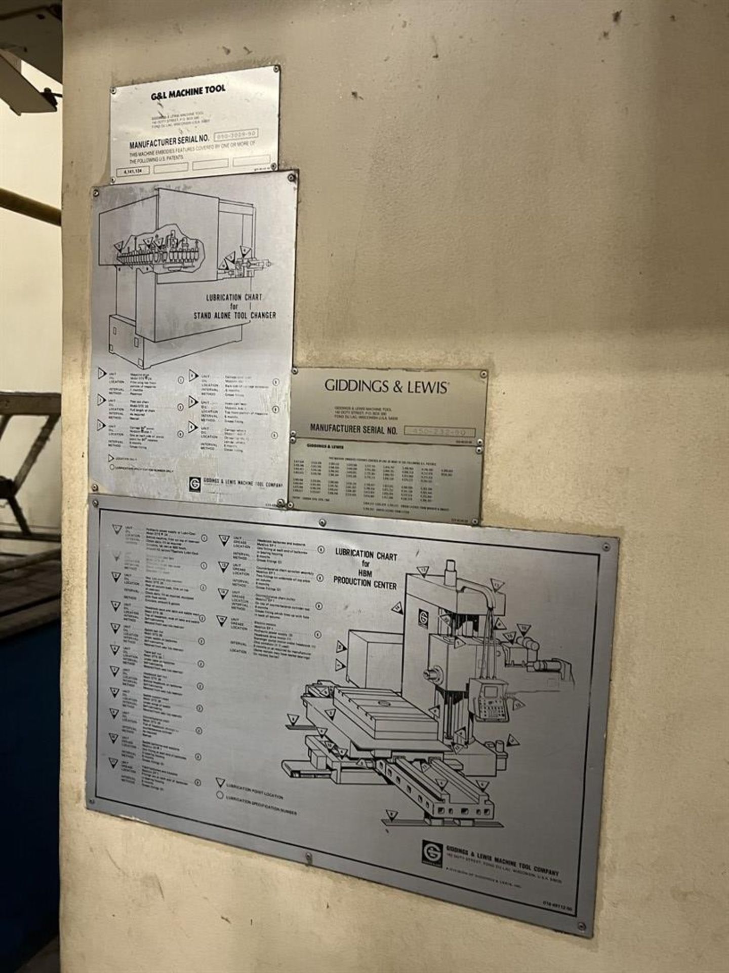 GIDDINGS & LEWIS MC 60 Horizontal Machining Center, s/n 450-232-90, G & L 8000 Control - Image 13 of 14