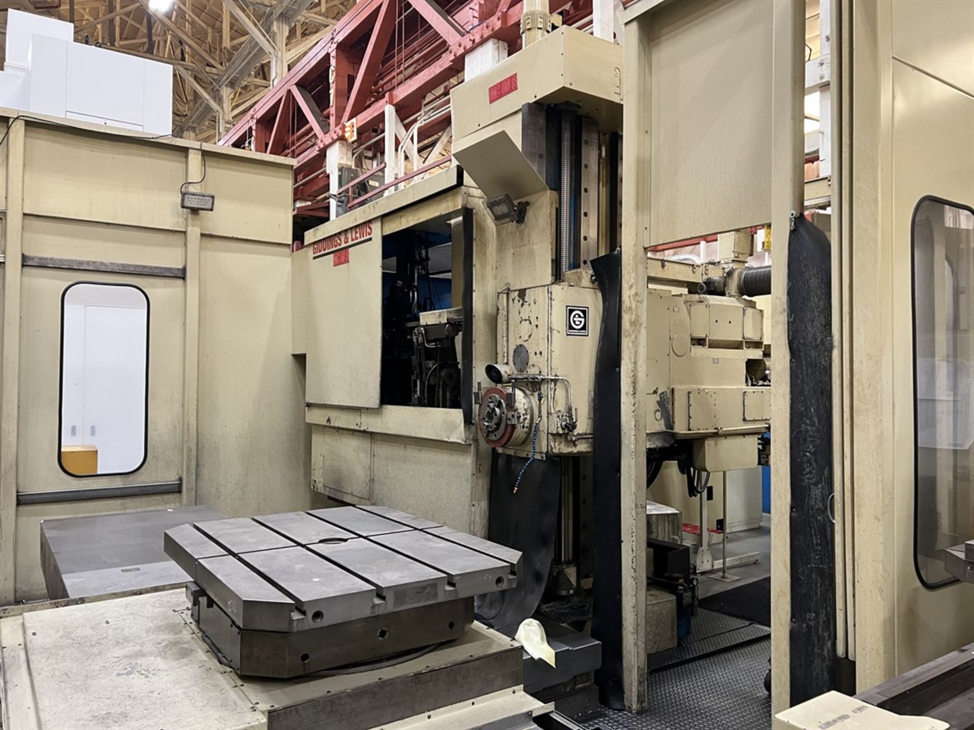 GIDDINGS & LEWIS MC-60 S Horizontal Machining Center, s/n 450-172-86, G & L 8000 Control, 6” Spindle - Image 2 of 13