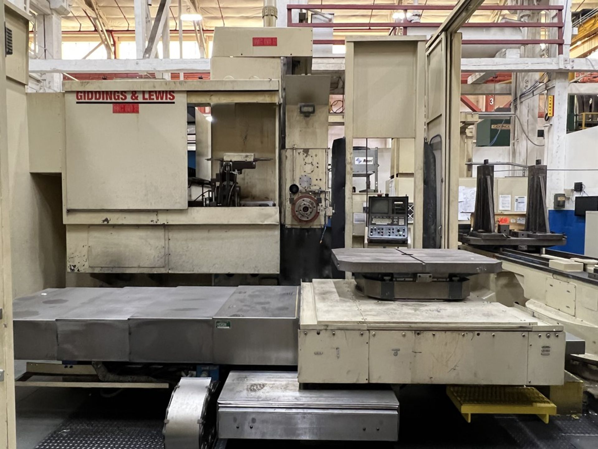 GIDDINGS & LEWIS MC-60 S Horizontal Machining Center, s/n 450-172-86, G & L 8000 Control, 6” Spindle - Image 3 of 13