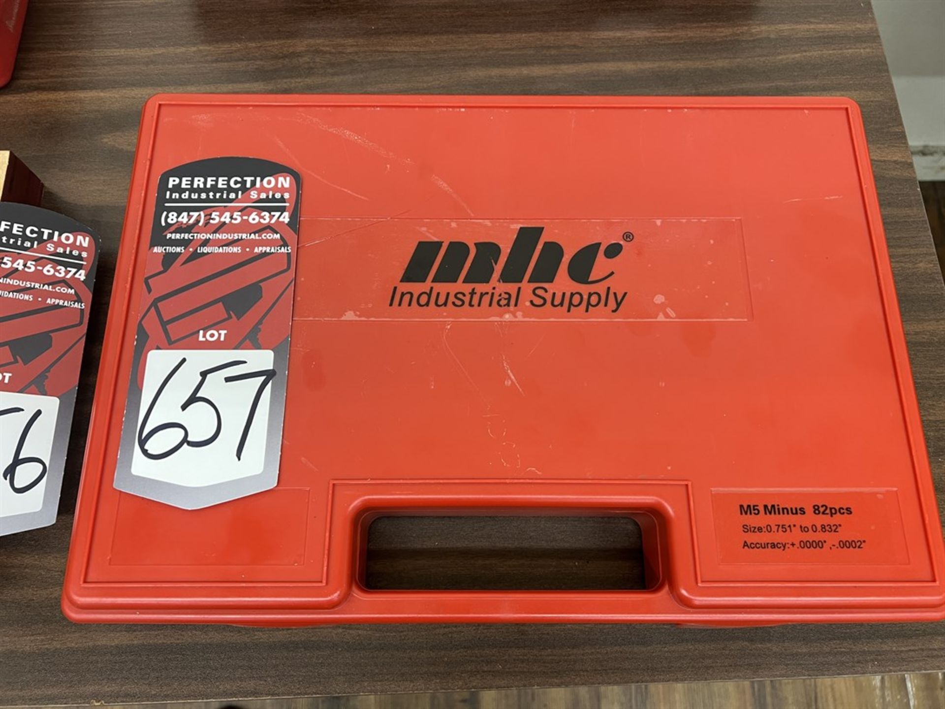 MHC M5 Minus Pin Gauge Set, from .751-832"
