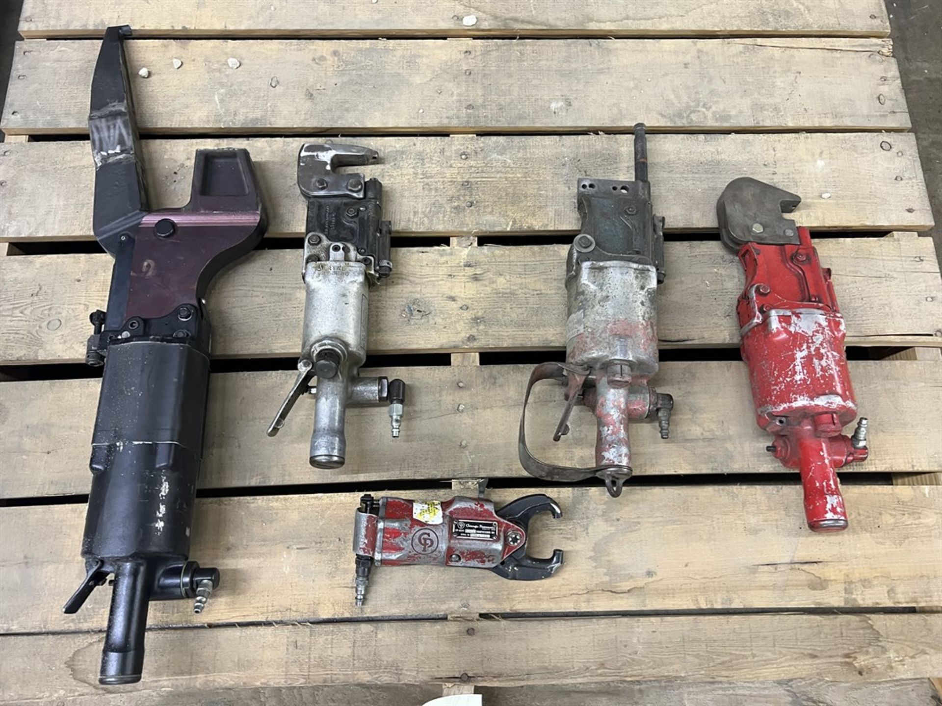 Lot of Assorted Pneumatic Riveters