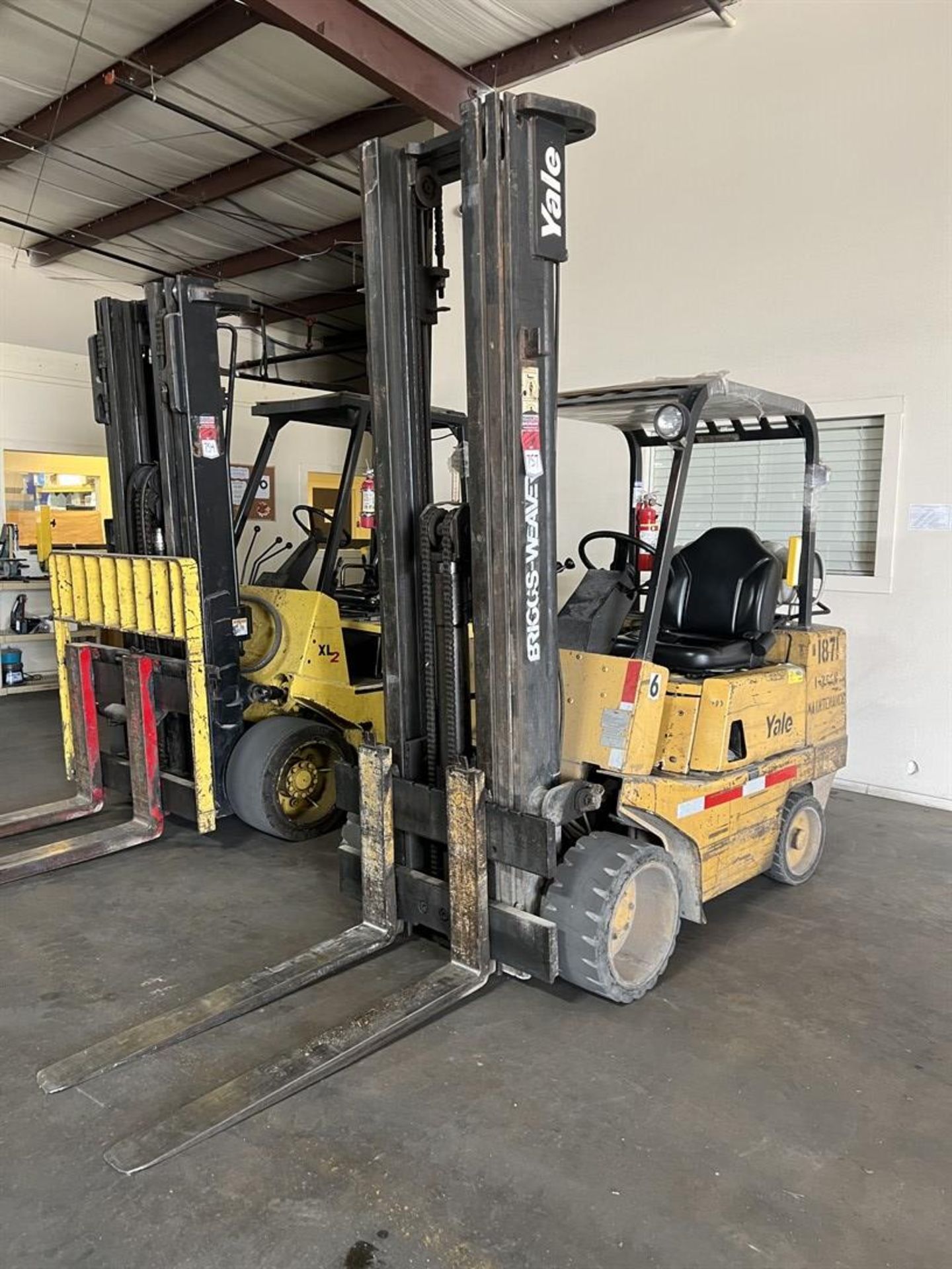 YALE GC060 LP Forklift, s/n N493534, 5000 Lb. Capacity, 3-Stage Mast - Image 2 of 10