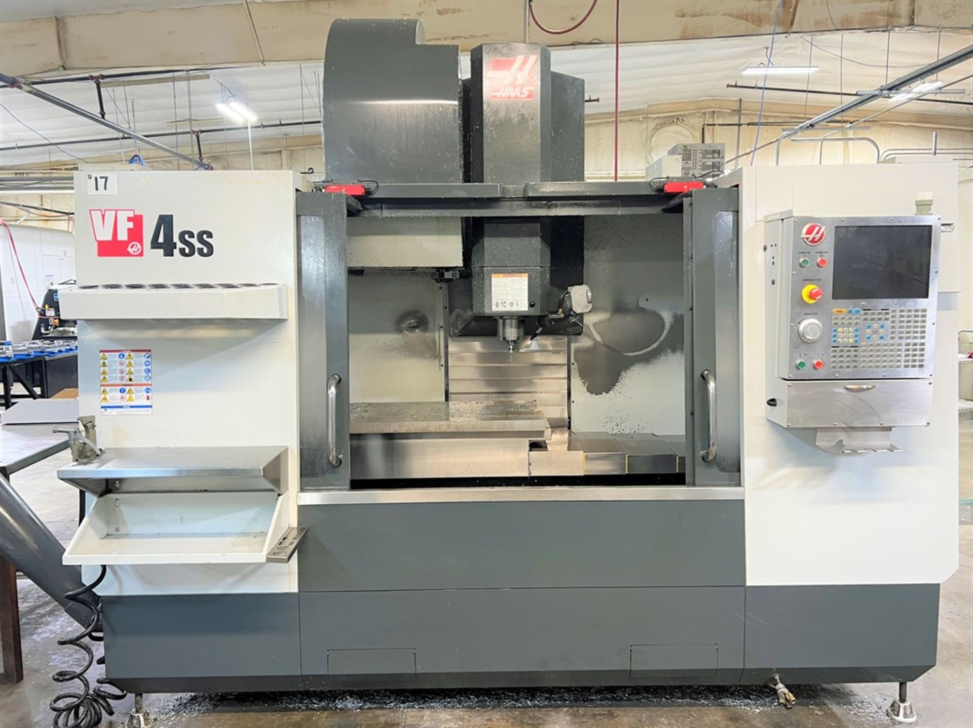 2012 HAAS VF-4SS Vertical Machining Center, s/n 1099461, HAAS CNC Control, 52” X 18” Table, 1,750