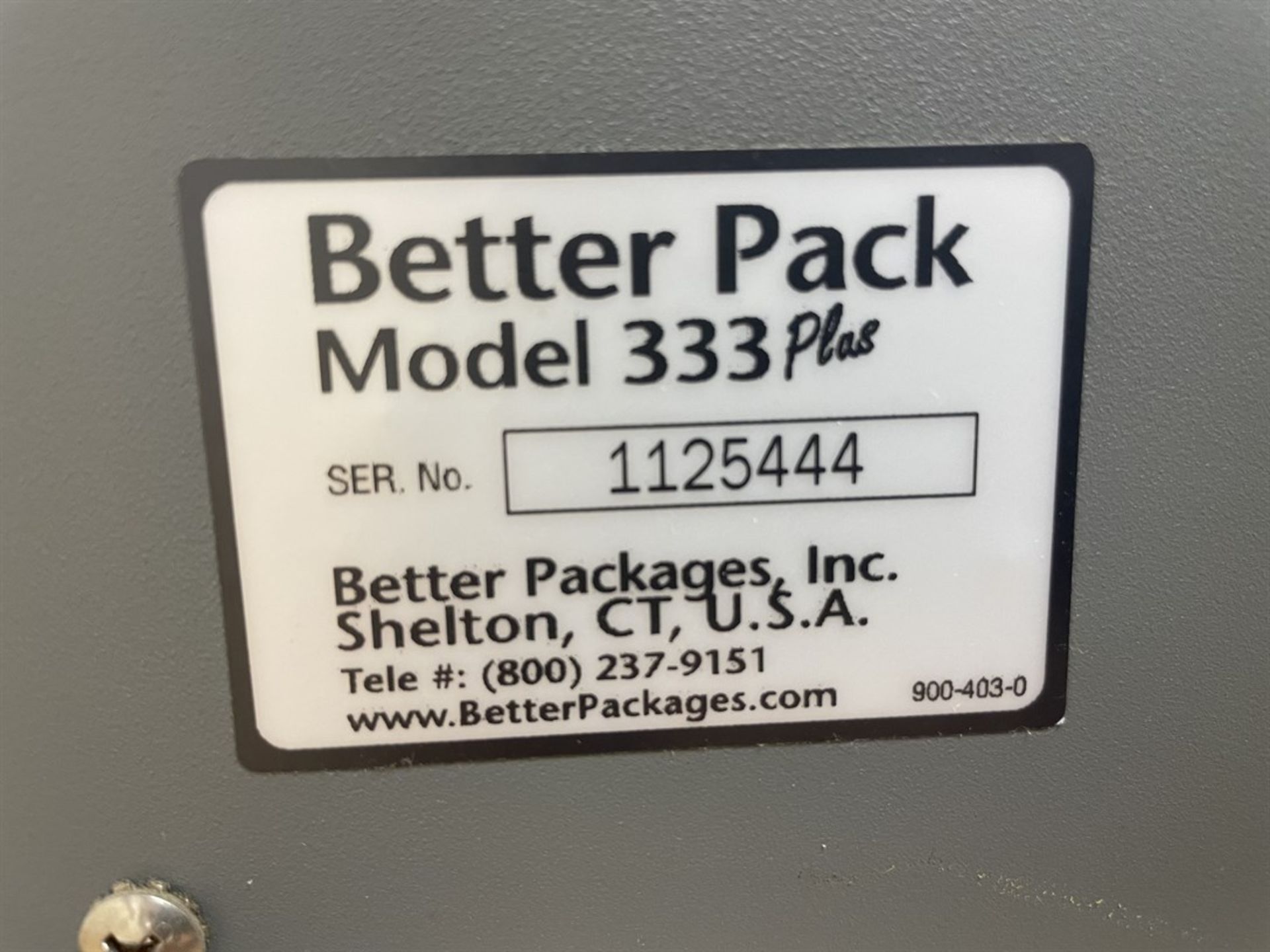Better Pack 333 Plus Tape dispenser. s/n 1125444 - Image 2 of 2