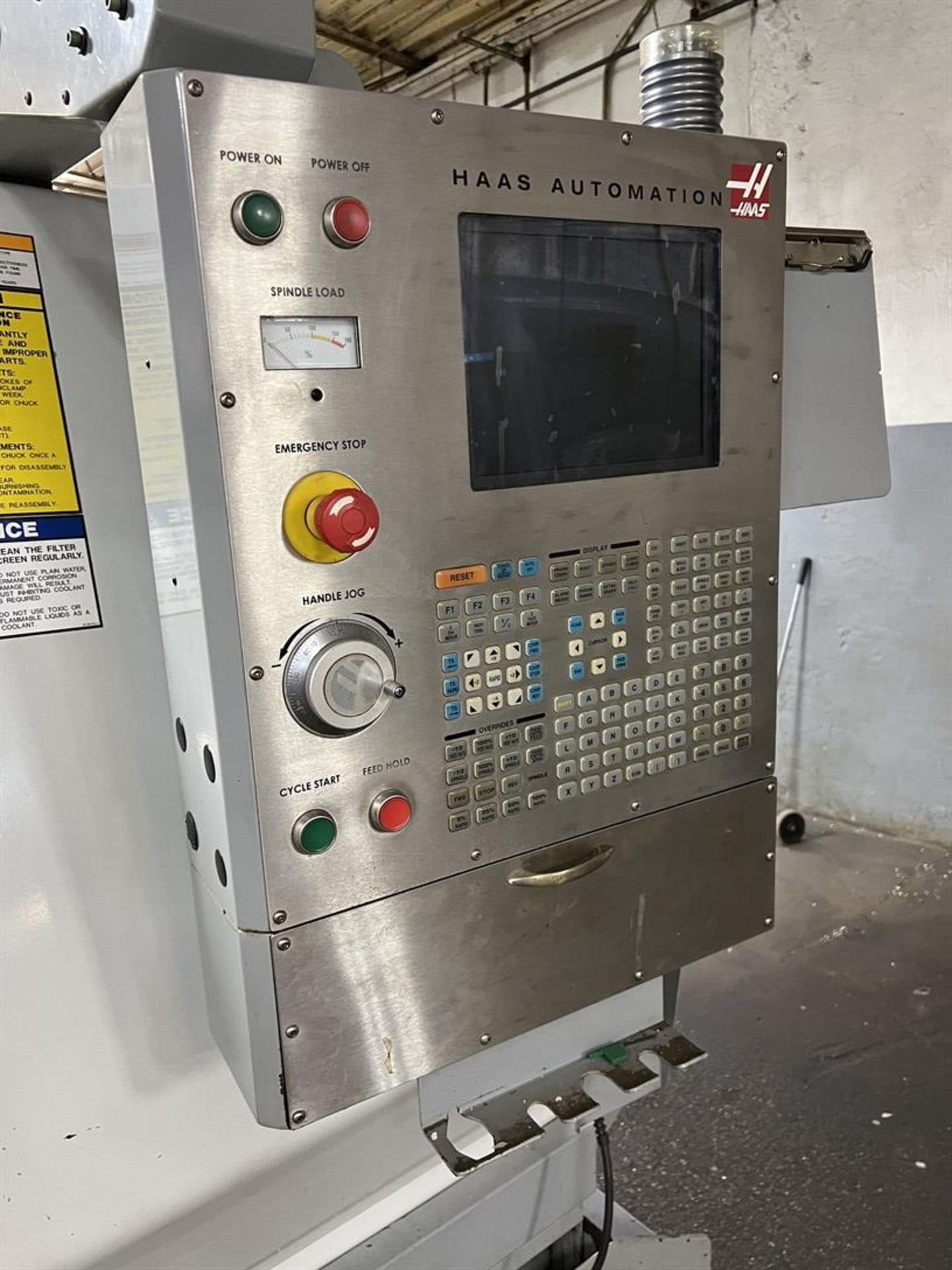 2005 HAAS SL-20T Turning Center, s/n 69965, HAAS CNC Control, 8” 3-Jaw Chuck, 12-Tailstock, 12- - Image 8 of 9