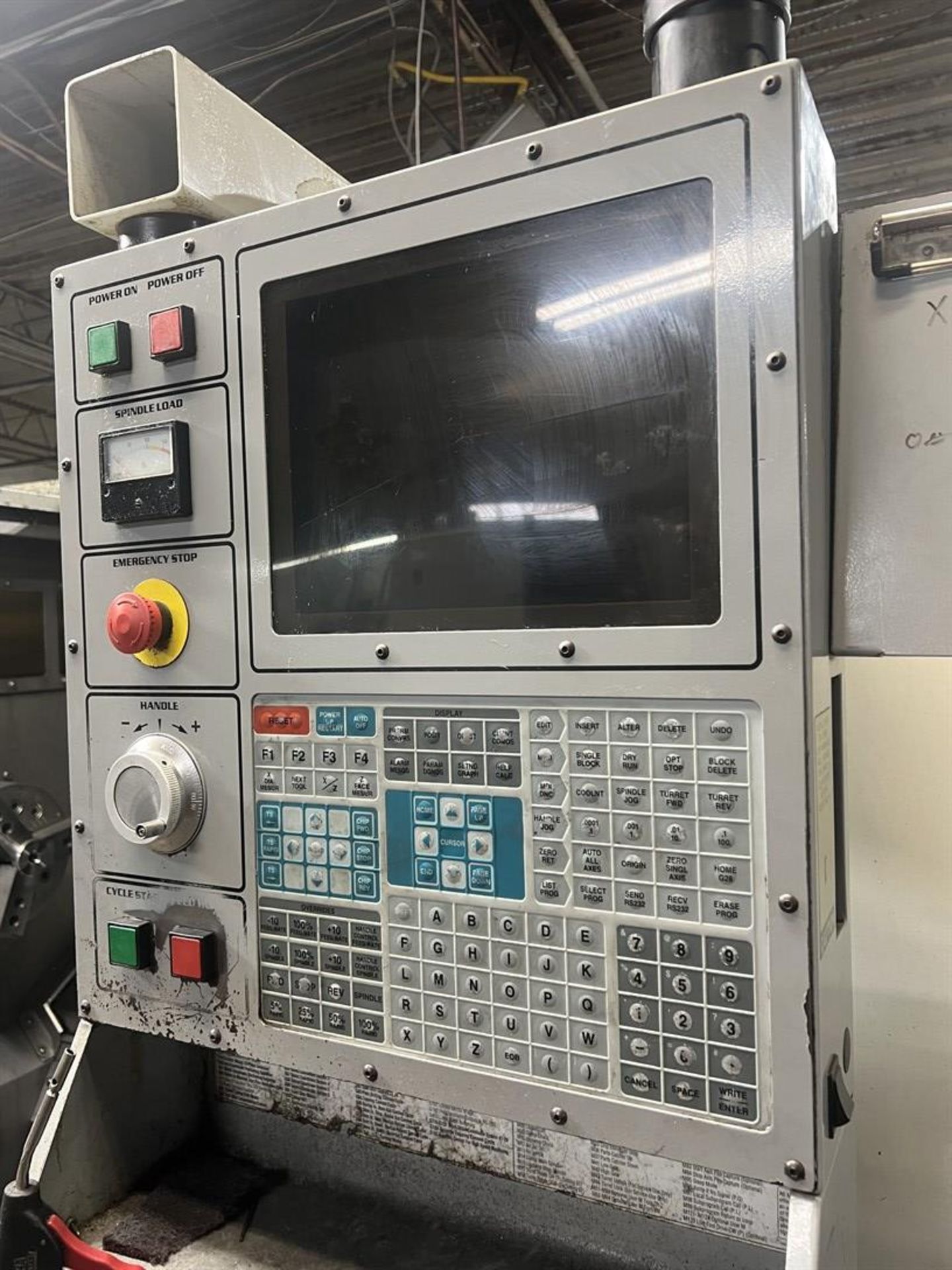 2000 HAAS SL-30T Turning Center, s/n 63160, HAAS CNC Control, 20.5” Max Swing, 32” Max Turning - Image 8 of 9