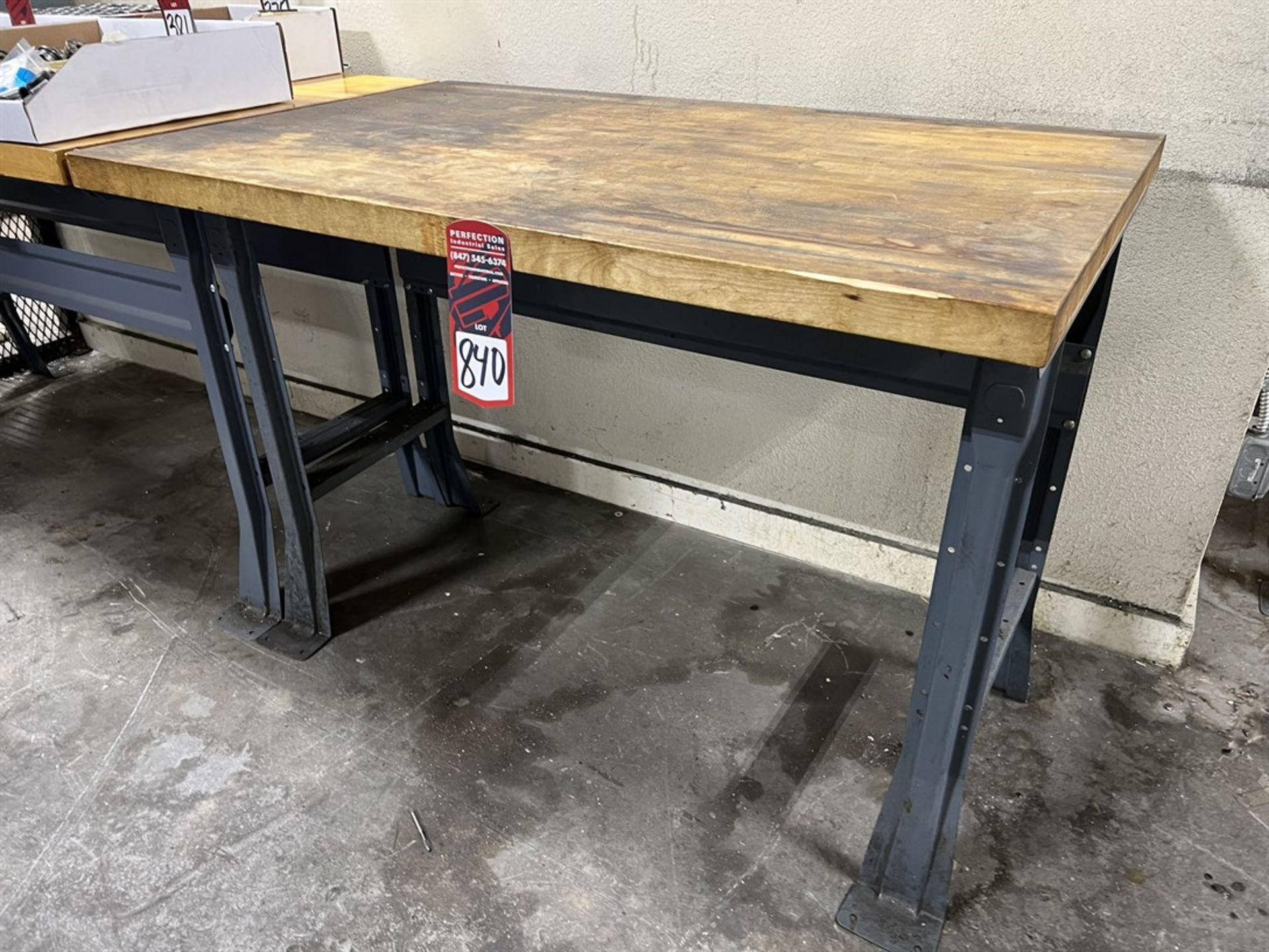 Wood Top Work Bench, 30" x 48"