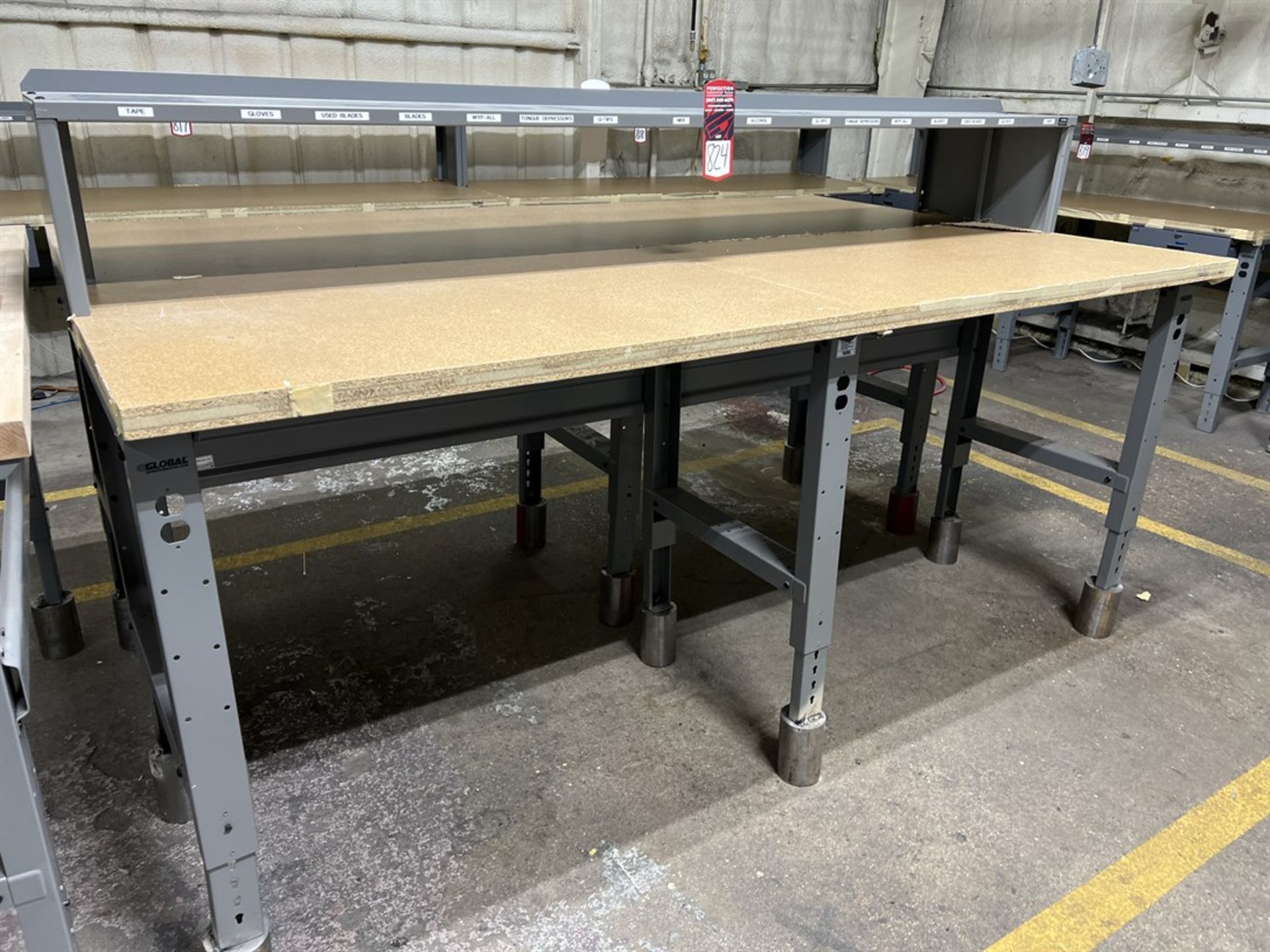 GLOBAL 30" x 96" Work Bench