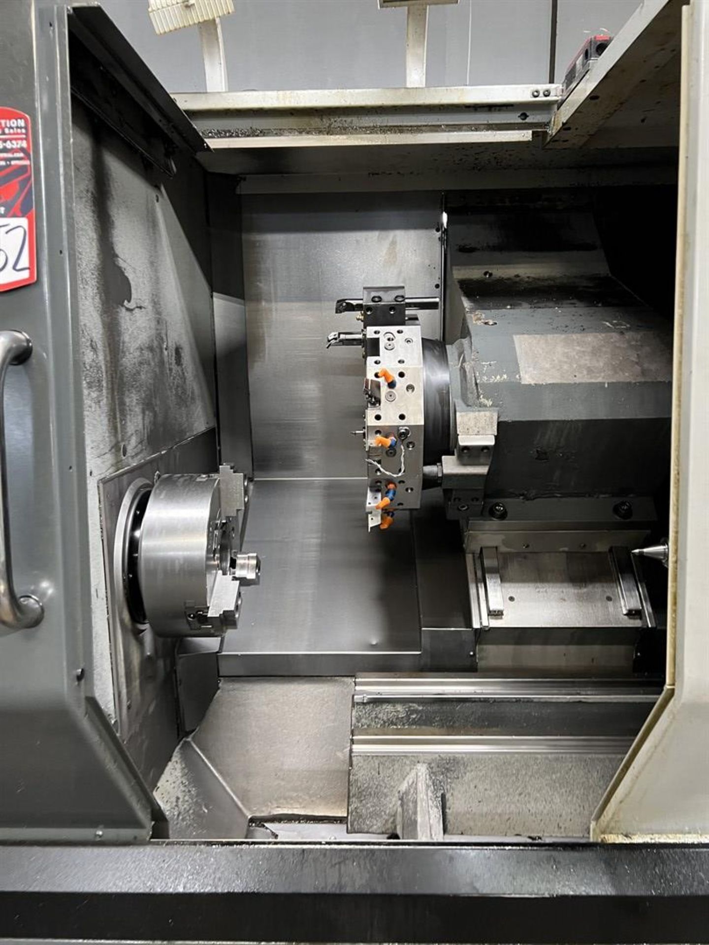 2013 HAAS ST-30 Turning Center, s/n 3095356, HAAS CNC Control, 12” 3-Jaw Chuck, 12-Position - Image 3 of 11