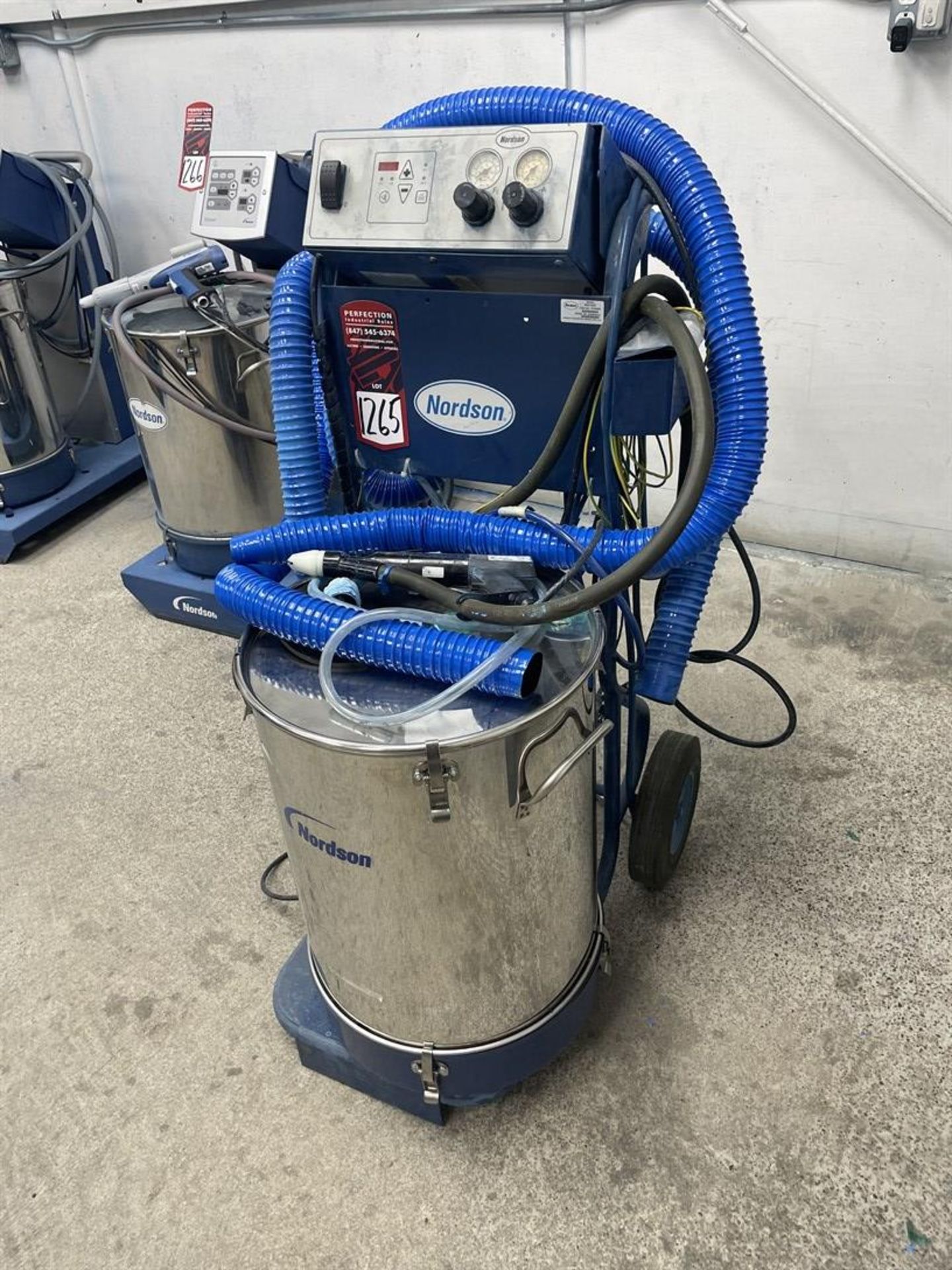 NORDSON Vantage Manuel Electrostatic Powder Coating Spray Machine