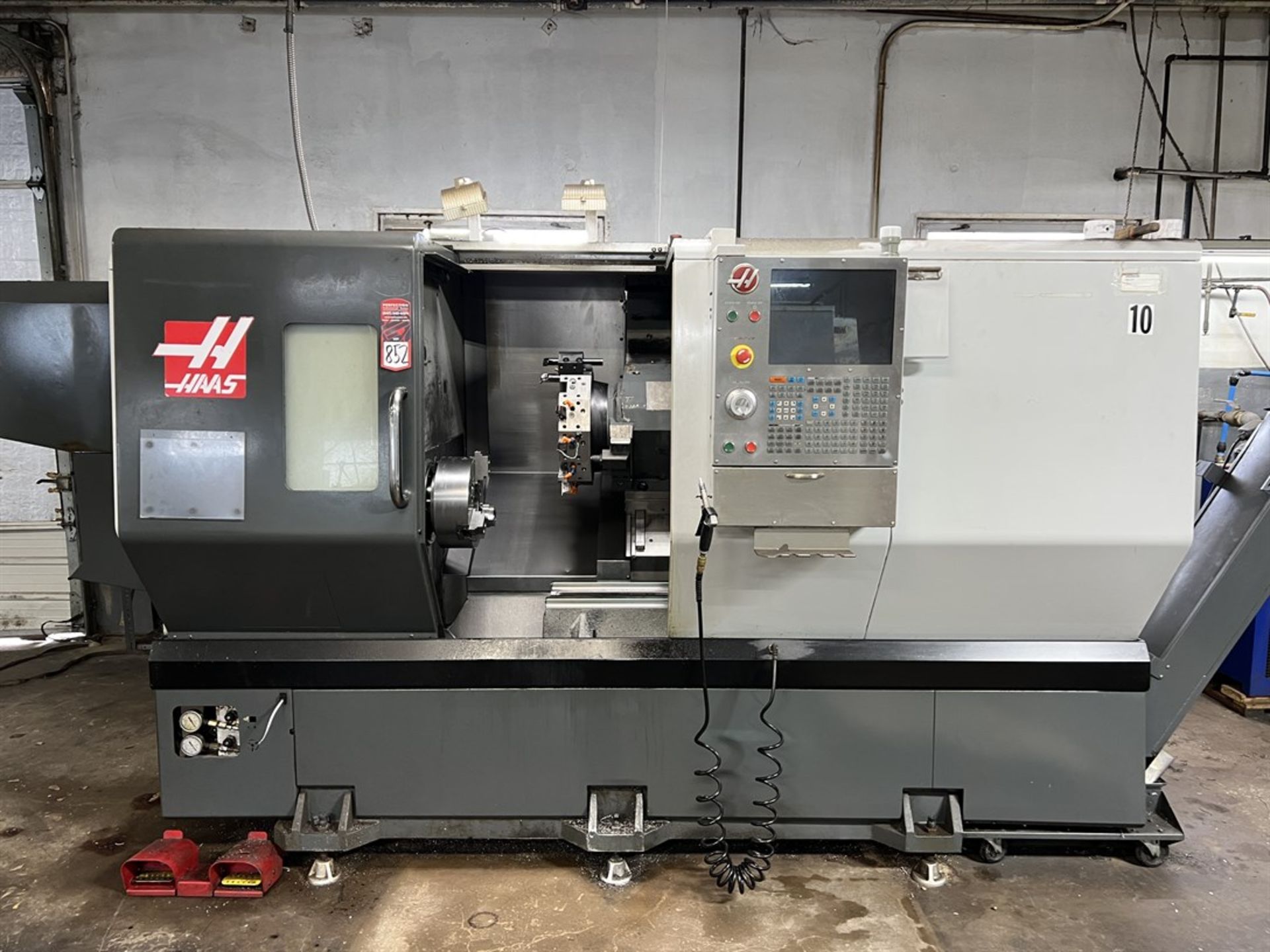 2013 HAAS ST-30 Turning Center, s/n 3095356, HAAS CNC Control, 12” 3-Jaw Chuck, 12-Position - Image 2 of 11