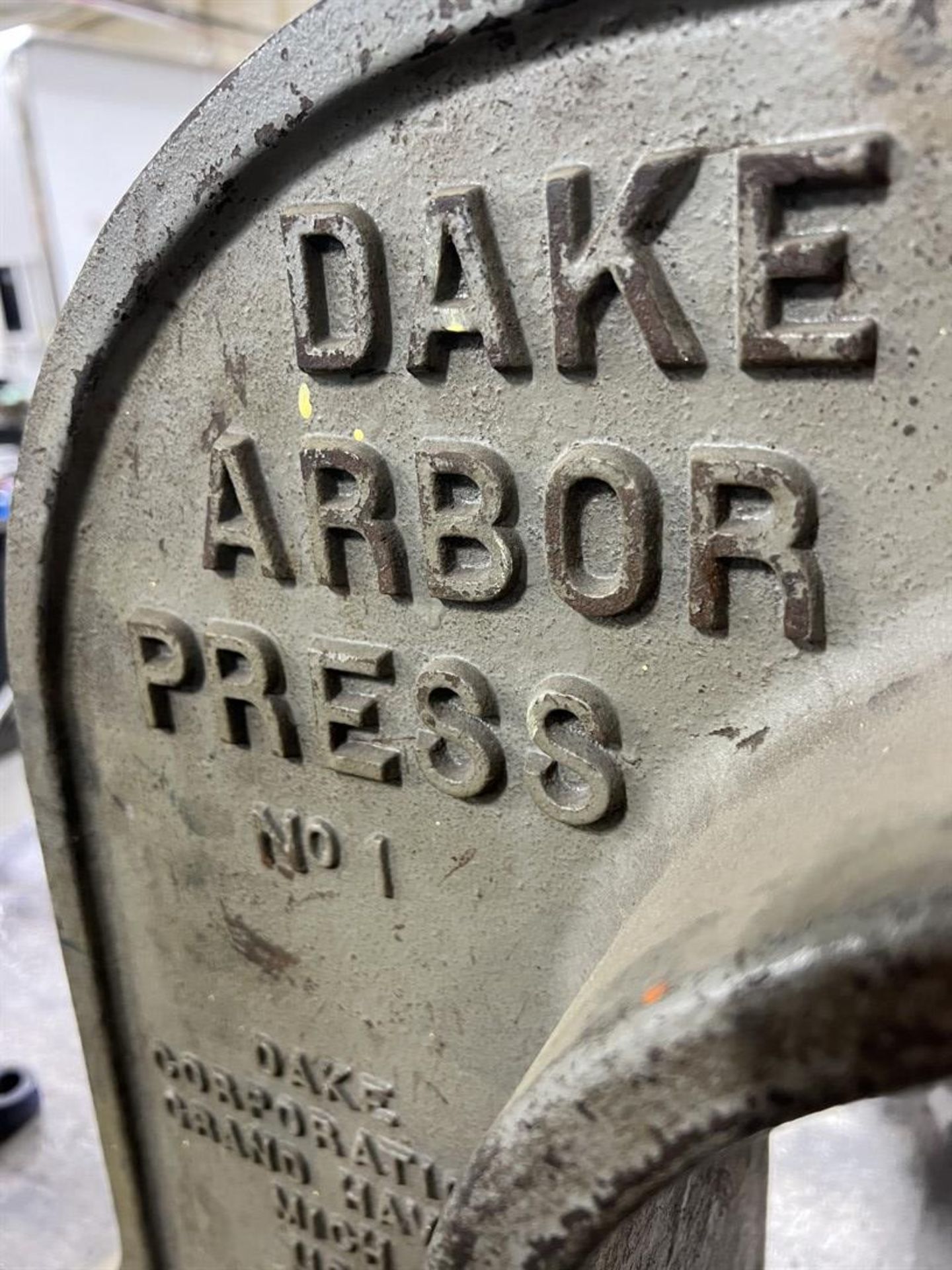 DAKE No.1 Bench Top Arbor Press - Image 4 of 4