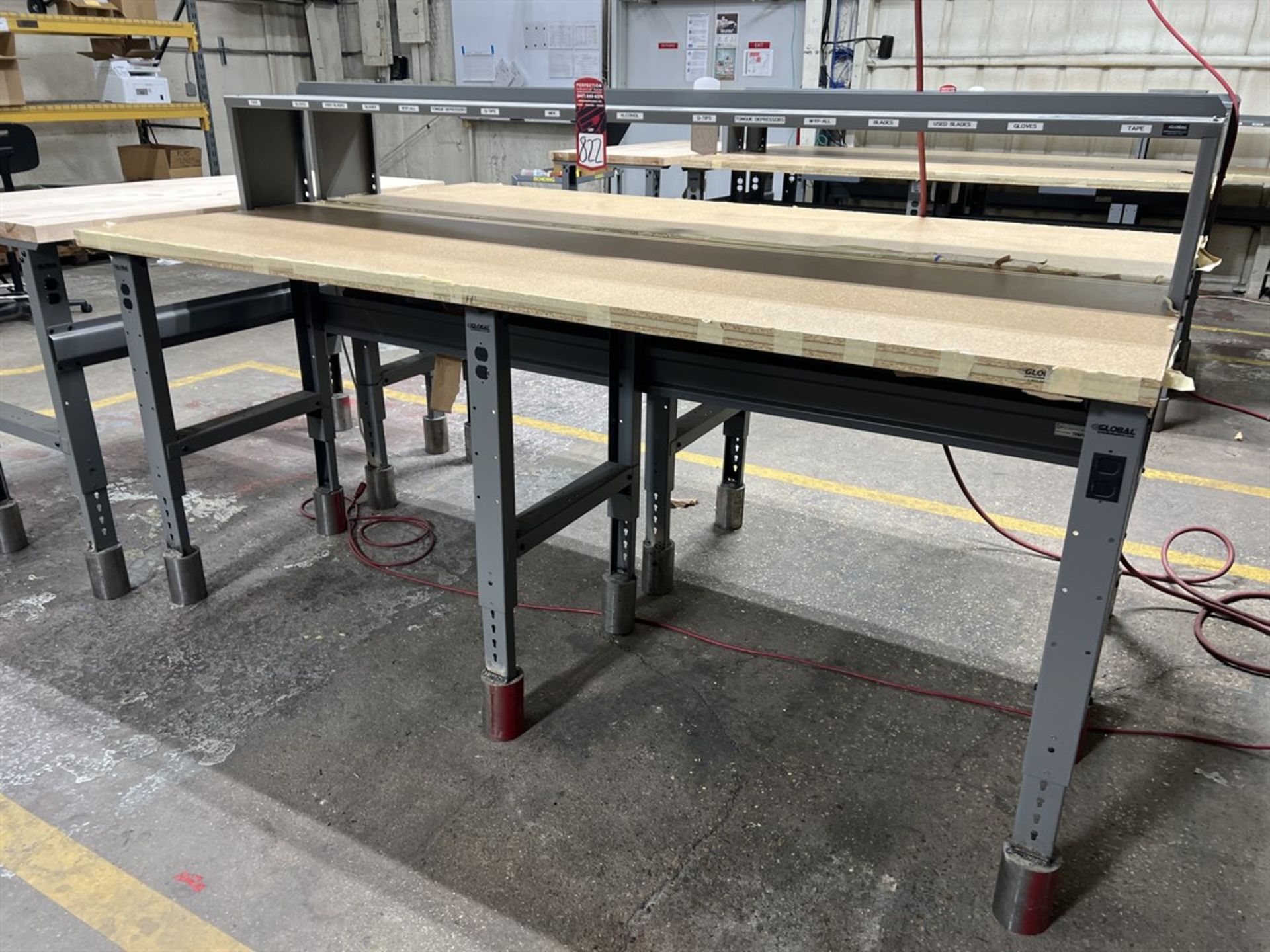 GLOBAL 30" x 96" Work Bench