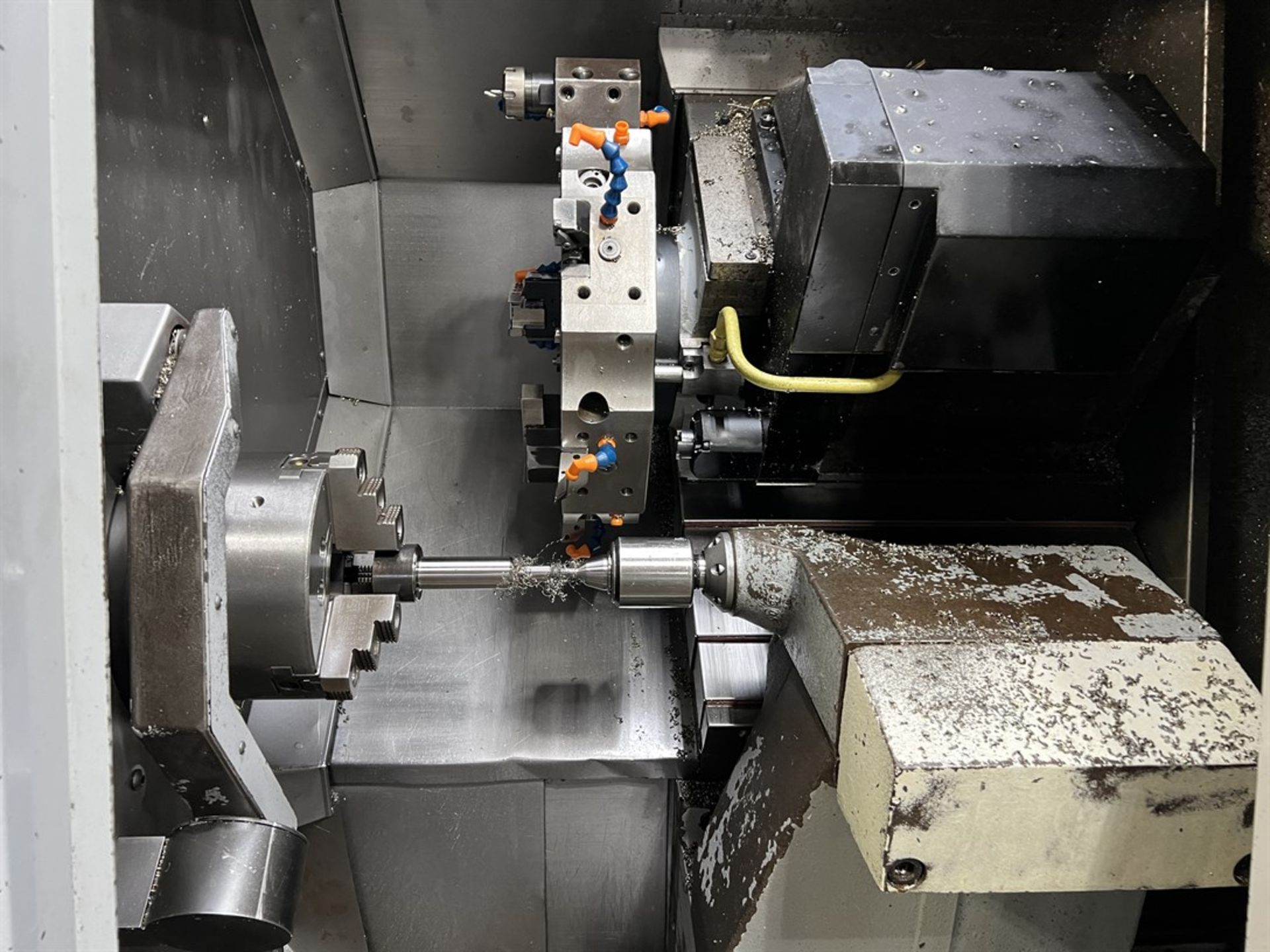 2005 HAAS SL-20T Turning Center, s/n 71580, HAAS CNC Control, 8” 3-Jaw Chuck, 12-Tailstock, 12- - Image 3 of 8