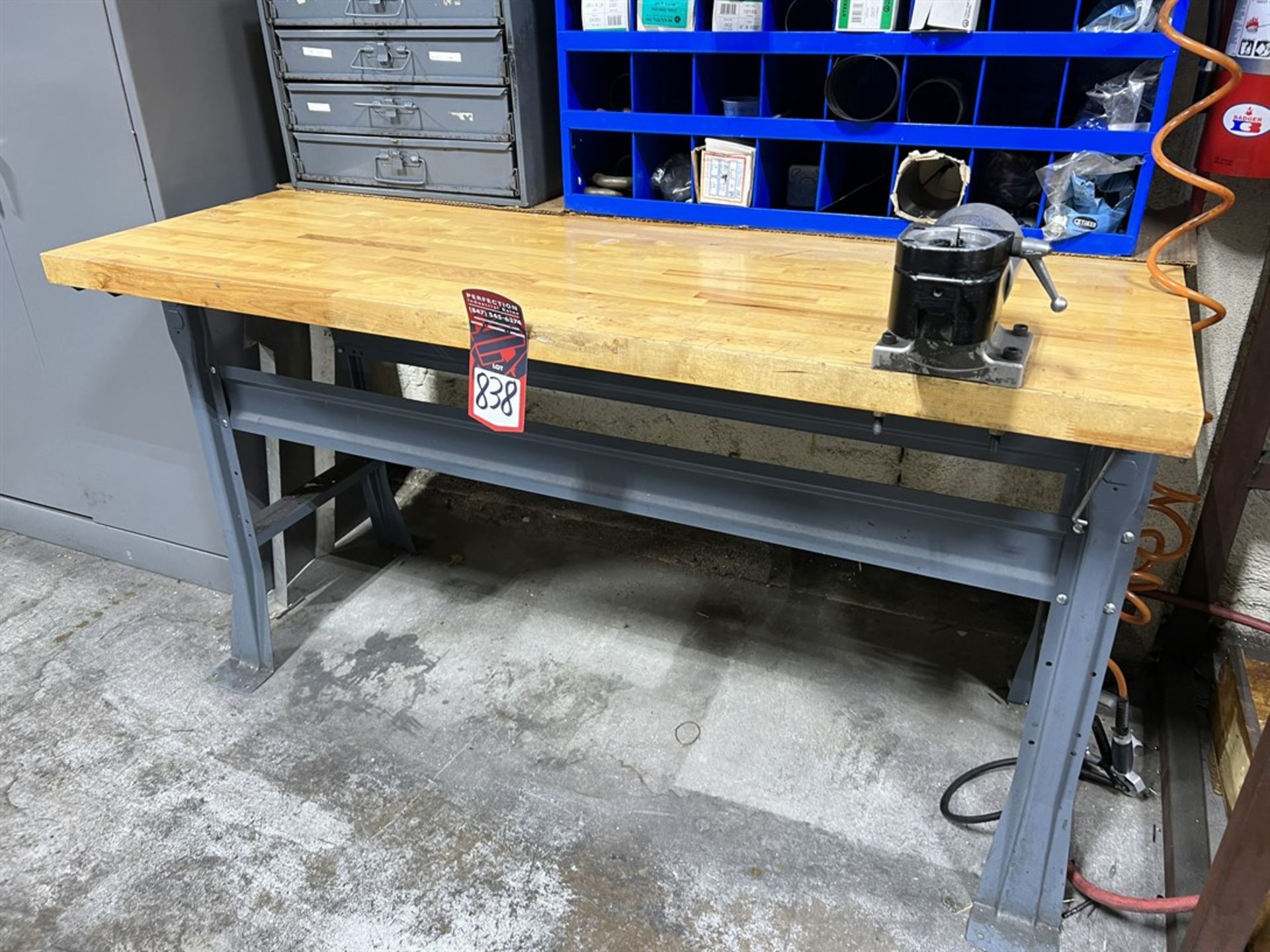 Wood Top Work Bench, 30" x 60"