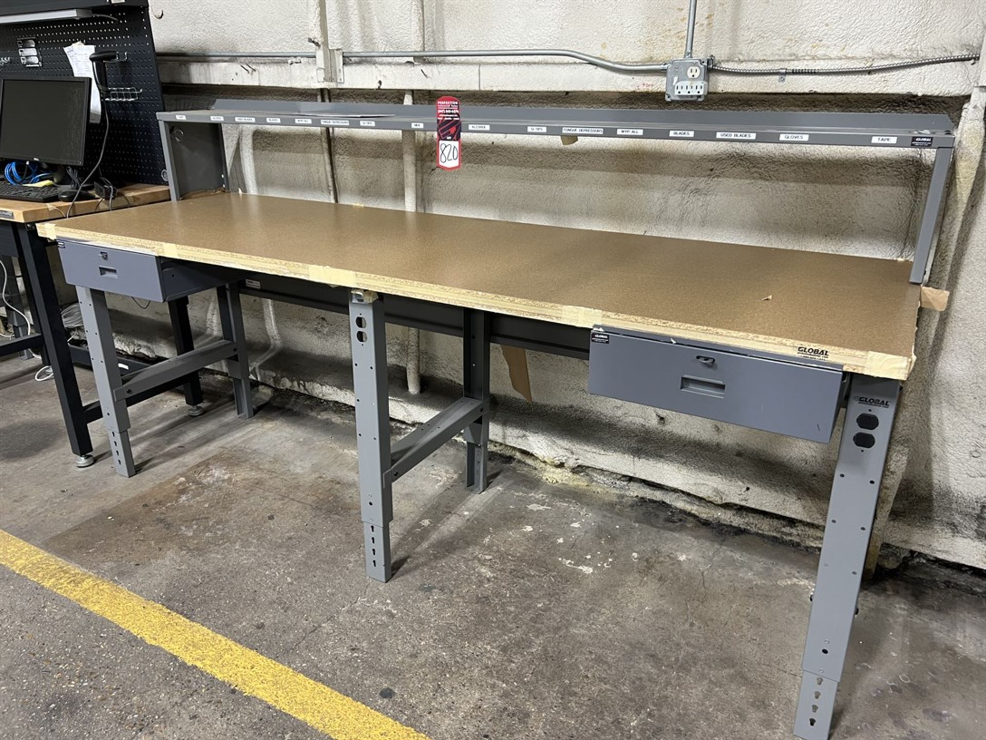 GLOBAL 30" x 96" Work Bench