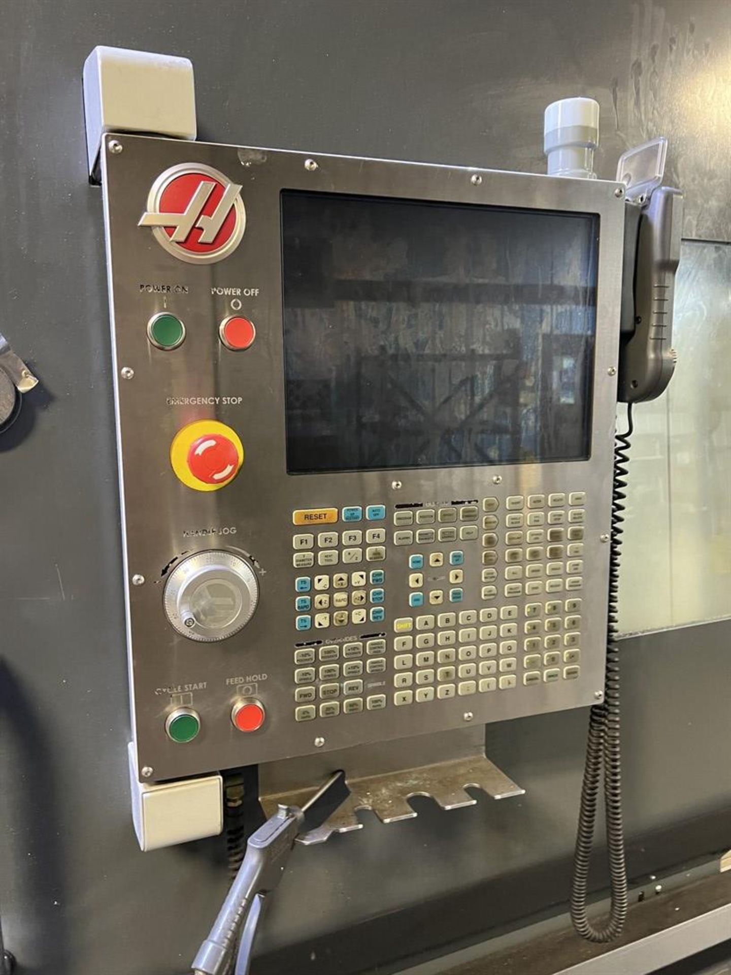 2014 HAAS ST-45L Turning Center, s/n 3099558, HAAS CNC Control, 19.5" SMW Autoblok 3-Jaw Chuck, 12- - Image 9 of 11