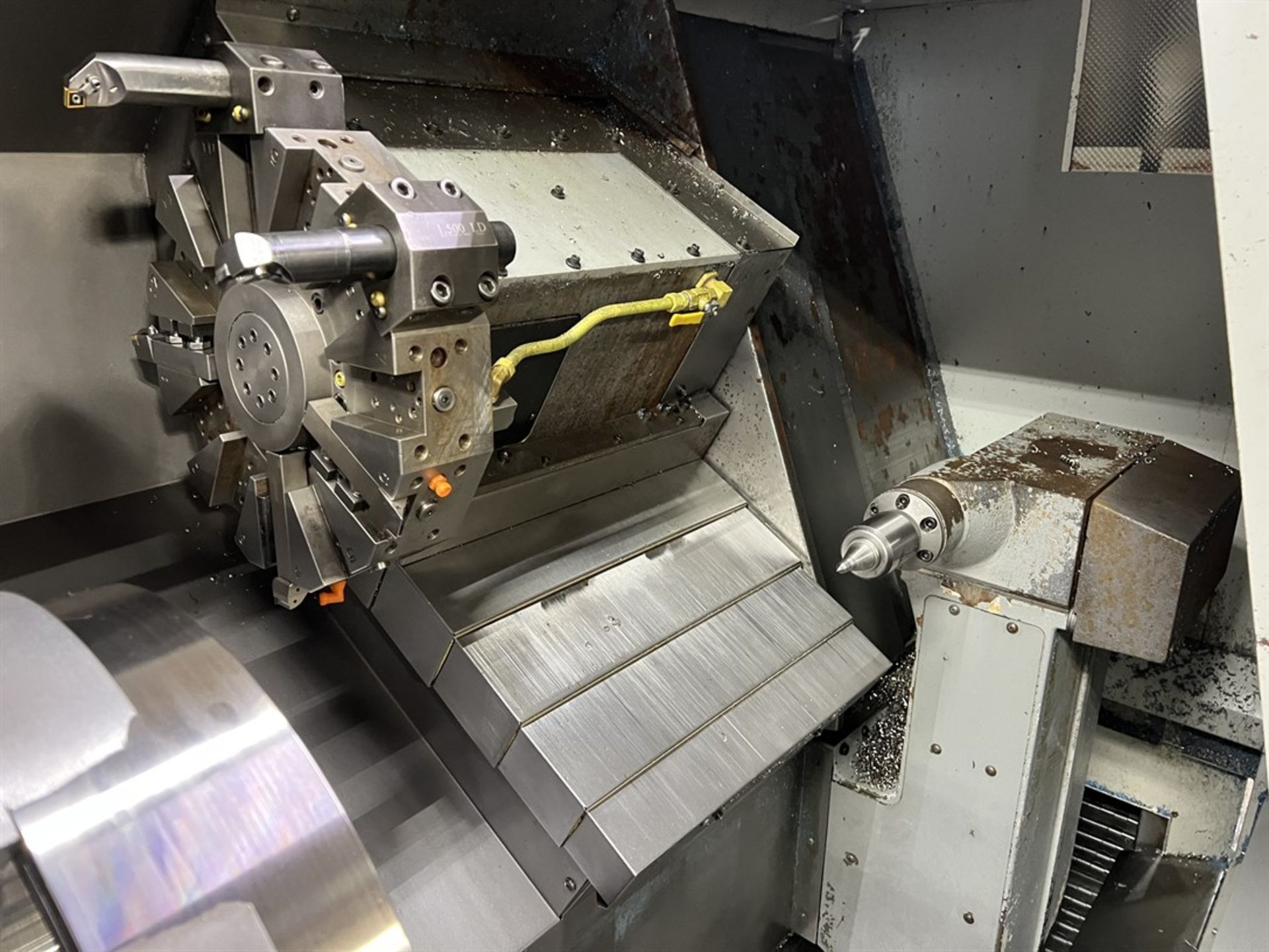 2005 HAAS SL-30TB Big Bore Turning Center, s/n 71571, HAAS CNC Control, 15” 3-Jaw Chuck, 12-Position - Image 5 of 10