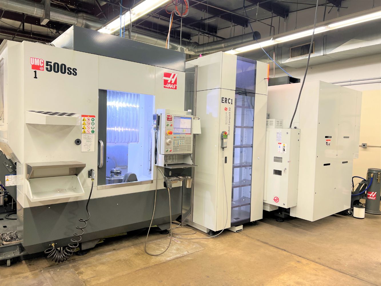 Immaculate Late Model Tsugami High Precision Swiss Turning & HAAS Machining Facility Closure