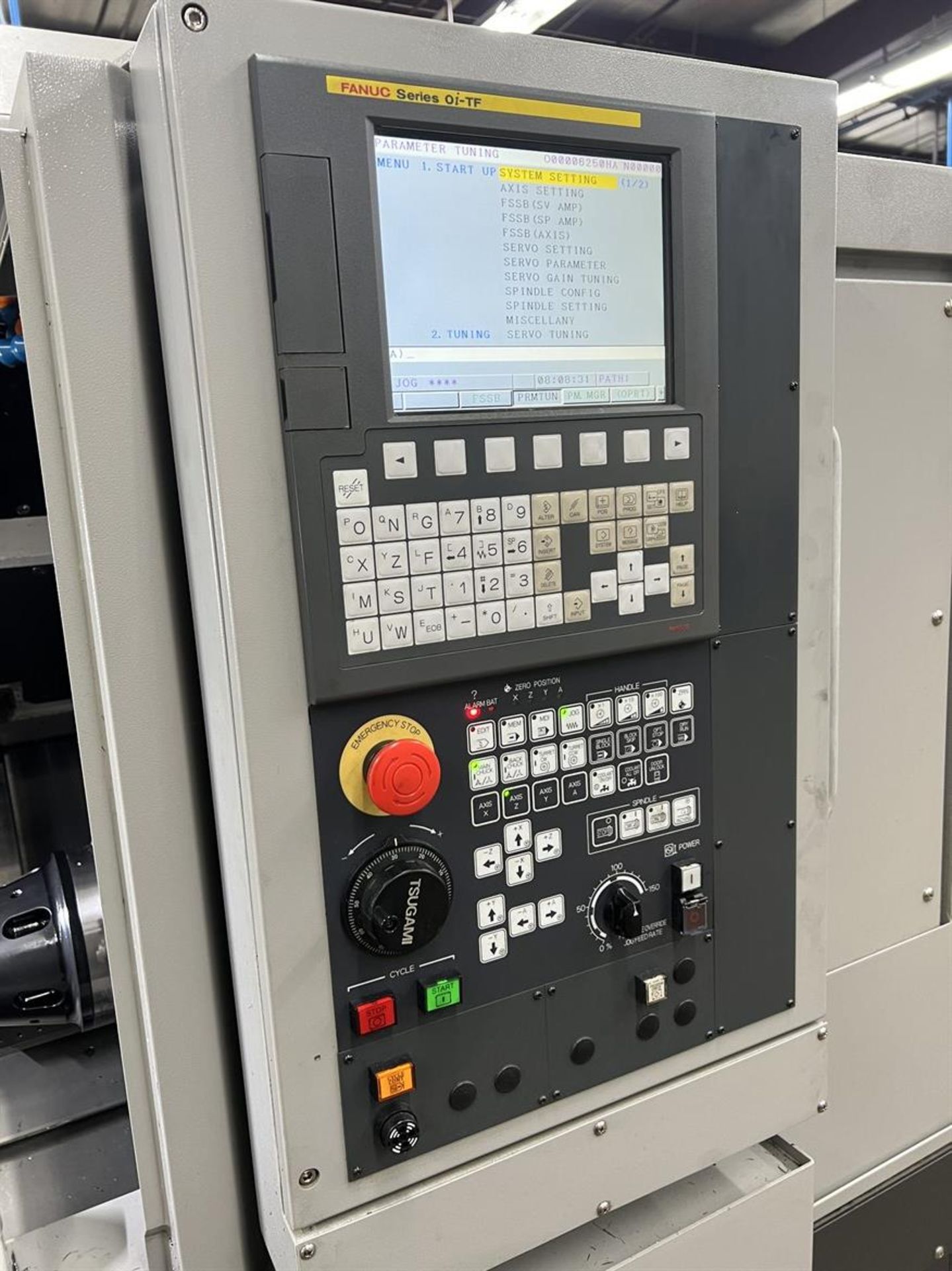 2018 TSUGAMI M08SY II CNC Turning Center, s/n 23196B, Fanuc 0i-TF Control, *Includes Bar Feed* - Image 15 of 23