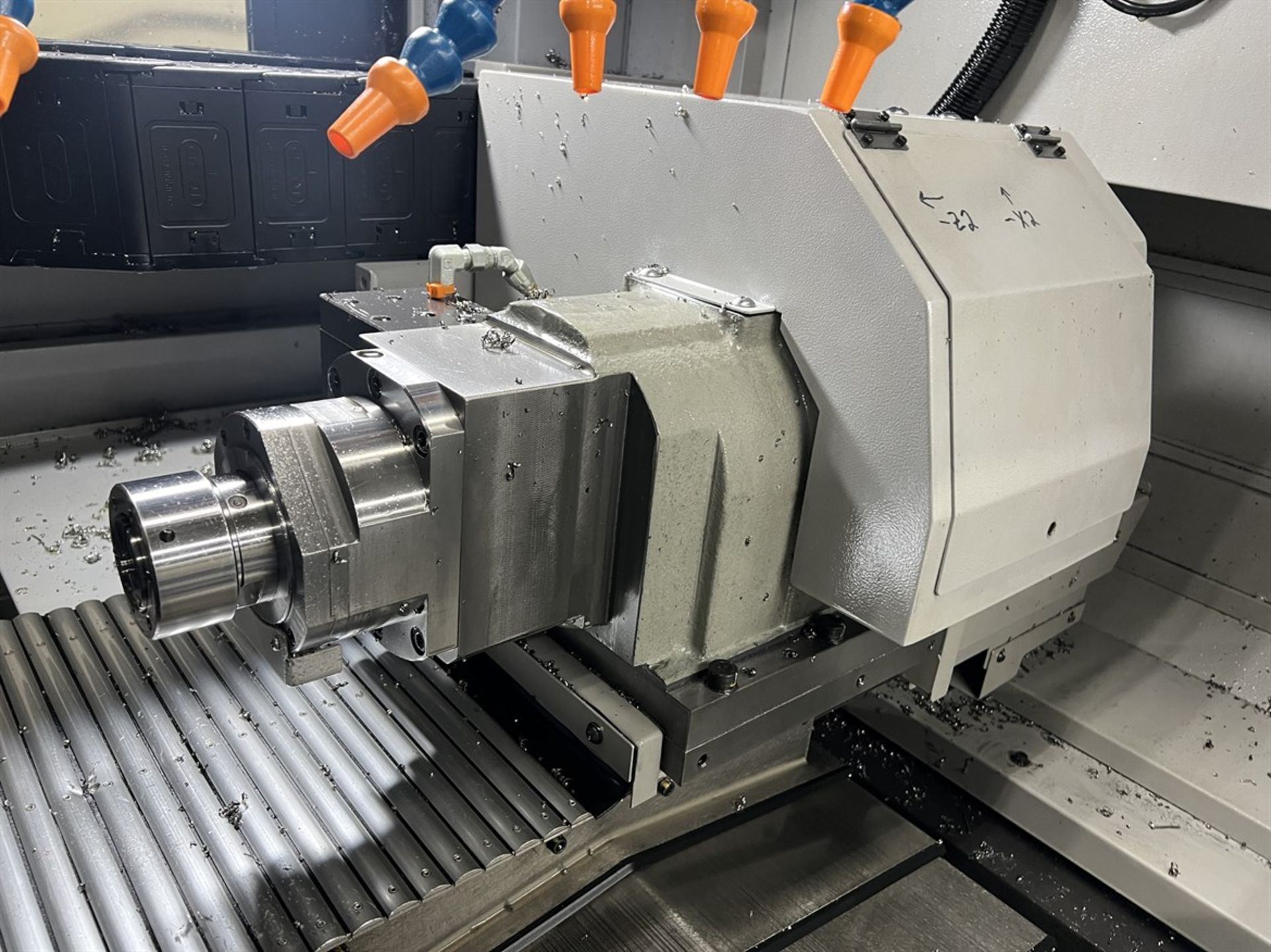 2018 TSUGAMI SS327-5AX Swiss Type Lathe, s/n 10249A, Fanuc 31i-B5, *Includes Bar Feed* - Image 7 of 20