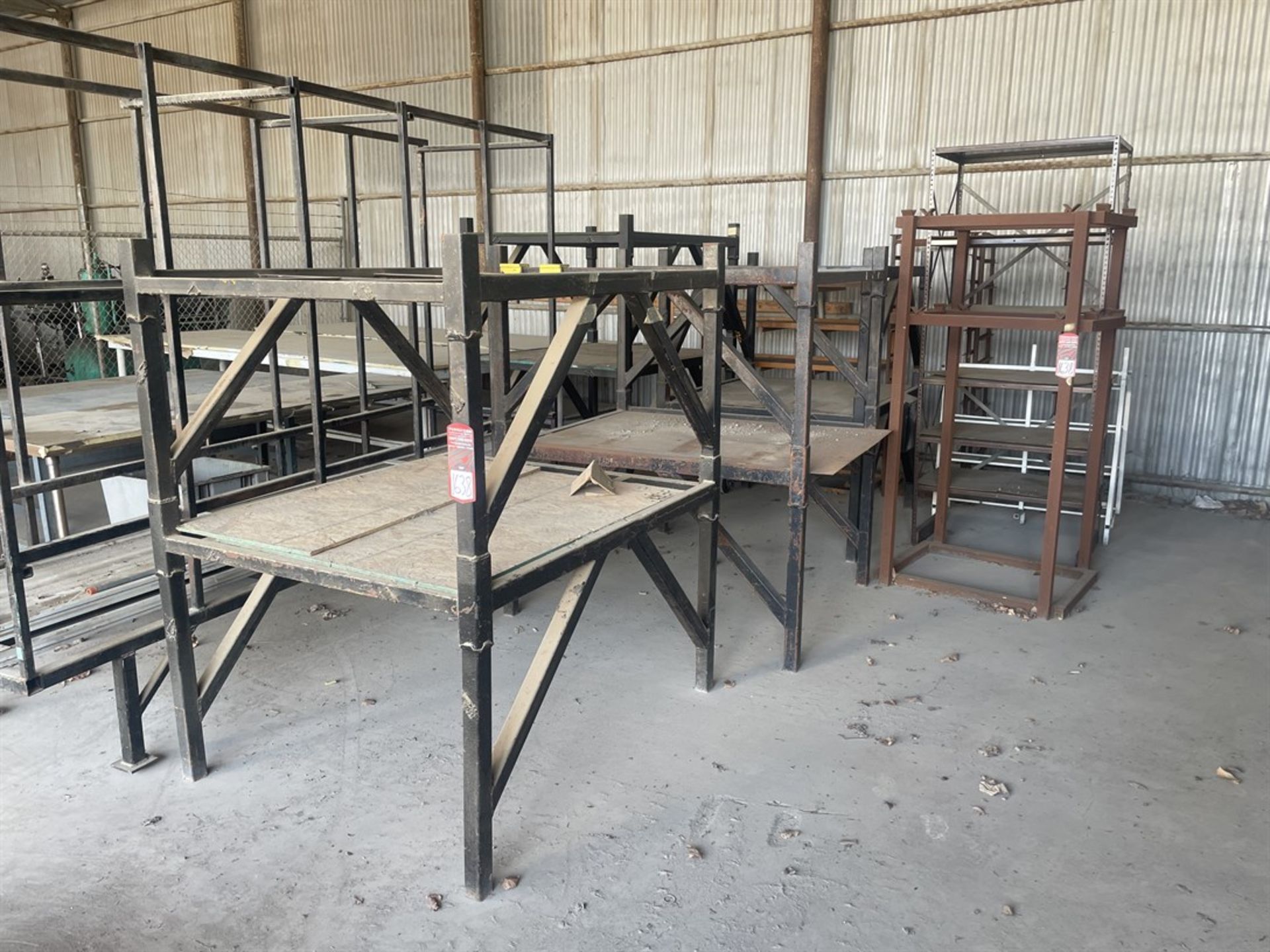 Lot of Assorted Steel Tables and Racks - Image 4 of 5