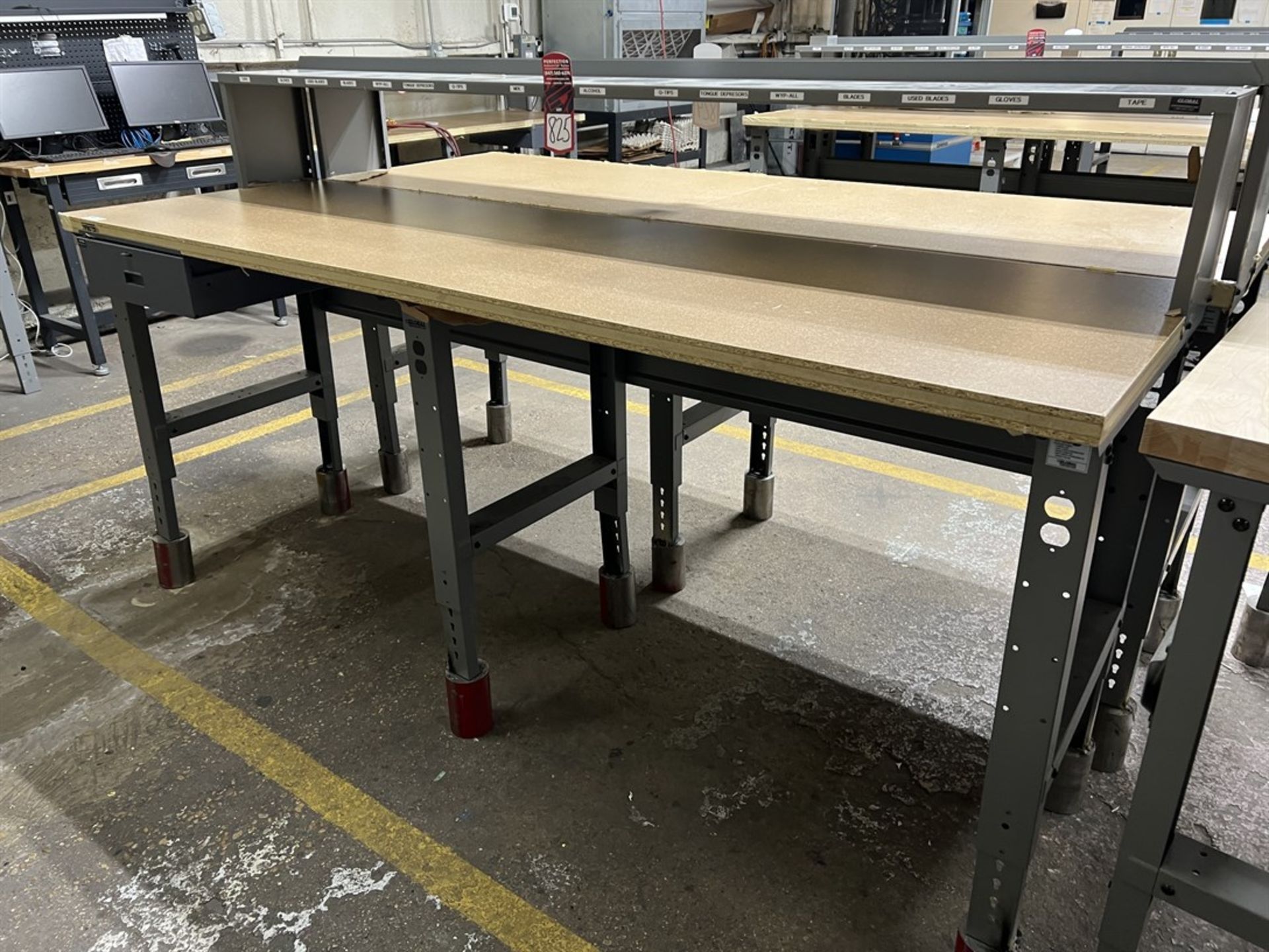 GLOBAL 30" x 96" Work Bench