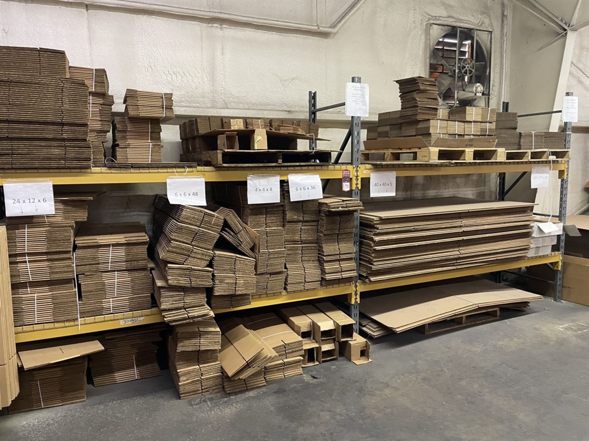 (7) Sections of Pallet Racking Including 9' Cross Beams, 8' Uprights and 36" Depth and (2) - Image 3 of 11