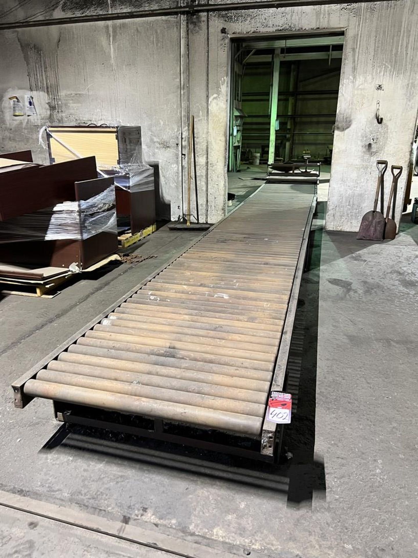 40x360" Roller Conveyor