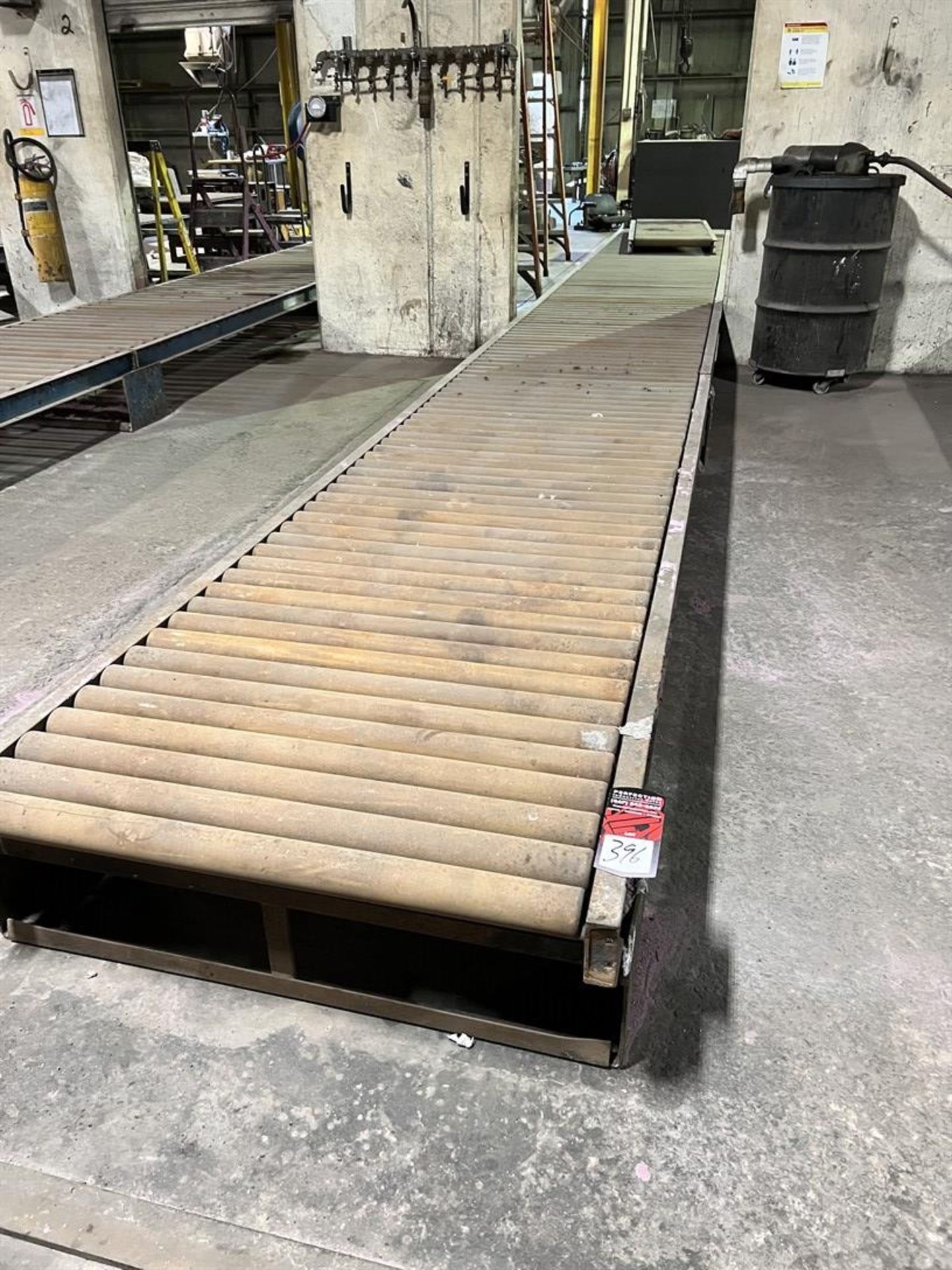 40x366" Roller Conveyor