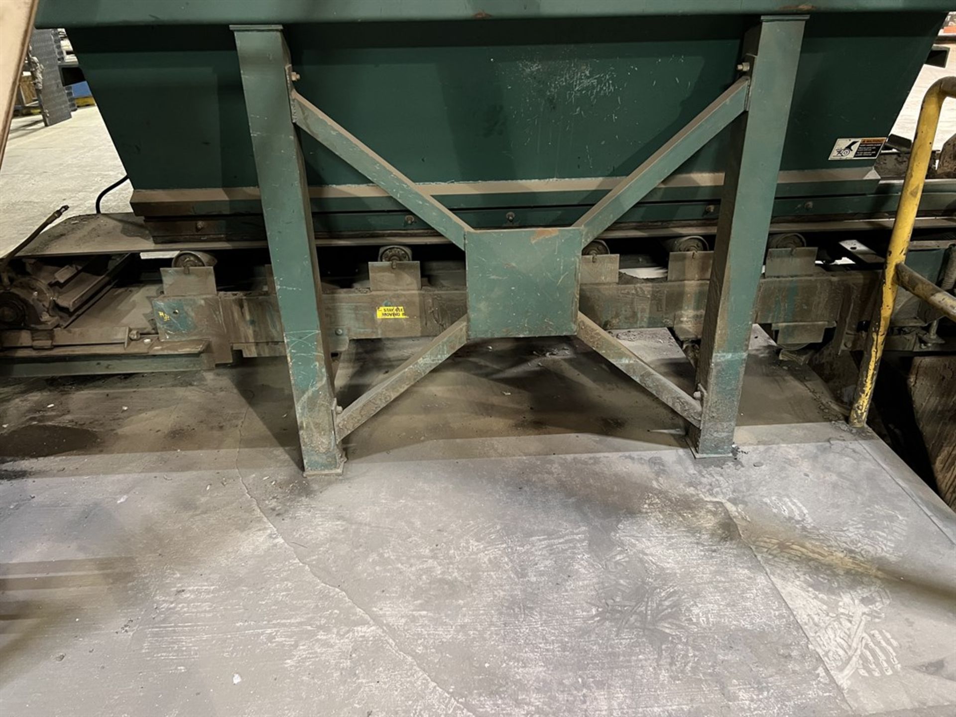 ROYER Miller Hopper, w/ Miller 12x1 1/2' 1 1/2 HP Belt Conveyor - Image 6 of 8