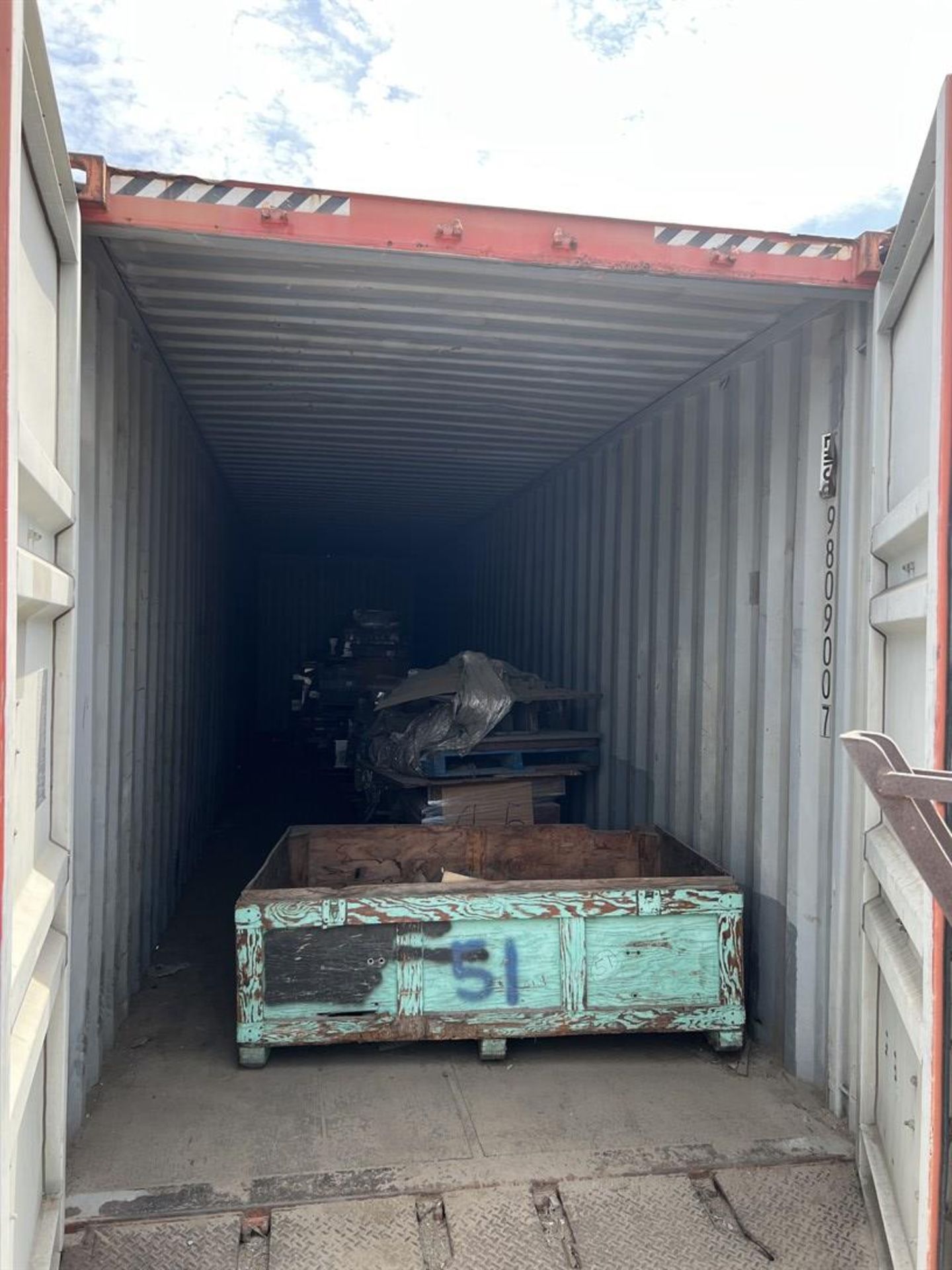 40' Shipping Container, (NO CONTENTS) - Image 4 of 6