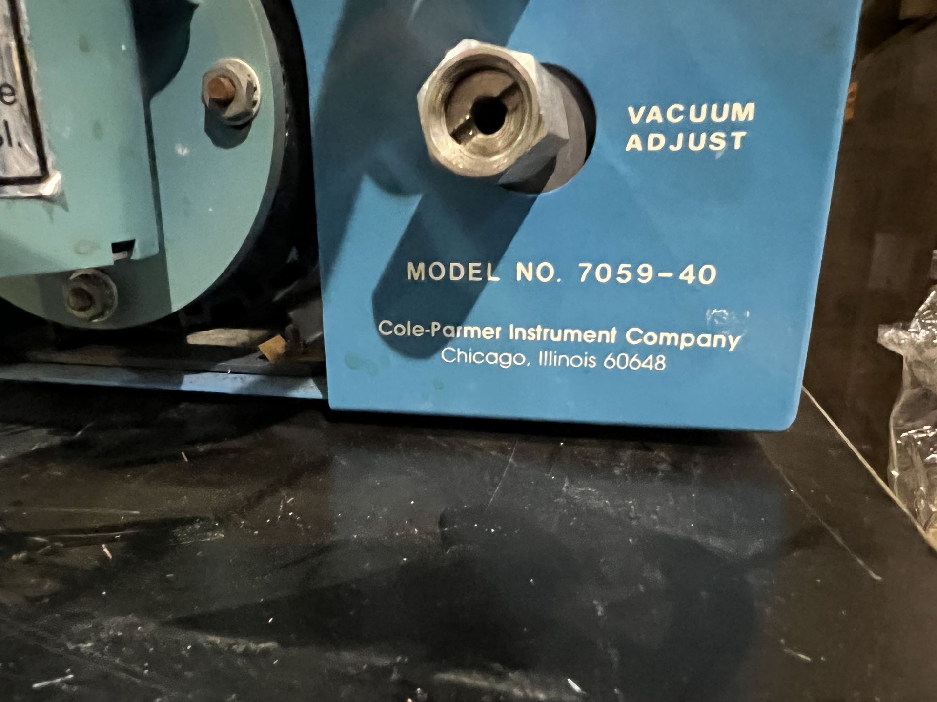 COLE PARMER 7059-40 Vacuum Pressure Station, s/n 536250 - Image 3 of 5