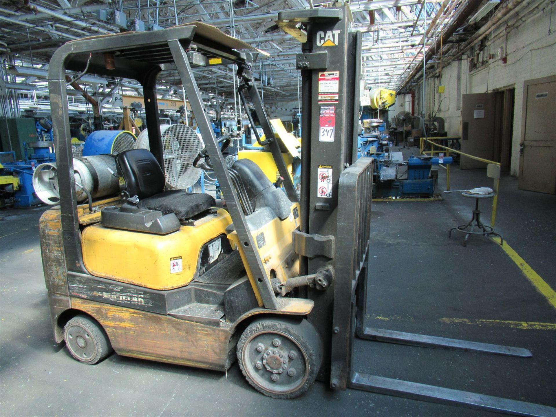 CATERPILLAR GC20K LP Forklift, s/n AT82C01839, 4000 Lb. Capacity, 2-Stage Mast, 42” Fork Length - Image 2 of 5