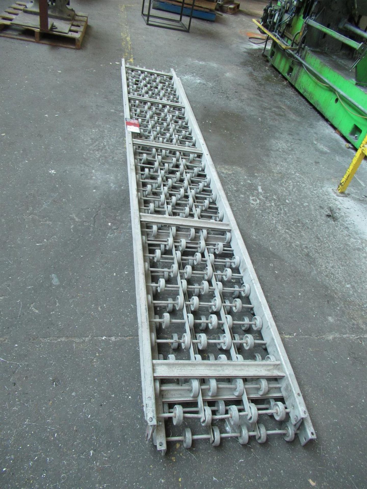 (2) Sections Roller Conveyor 18" x 10' each - Image 2 of 2