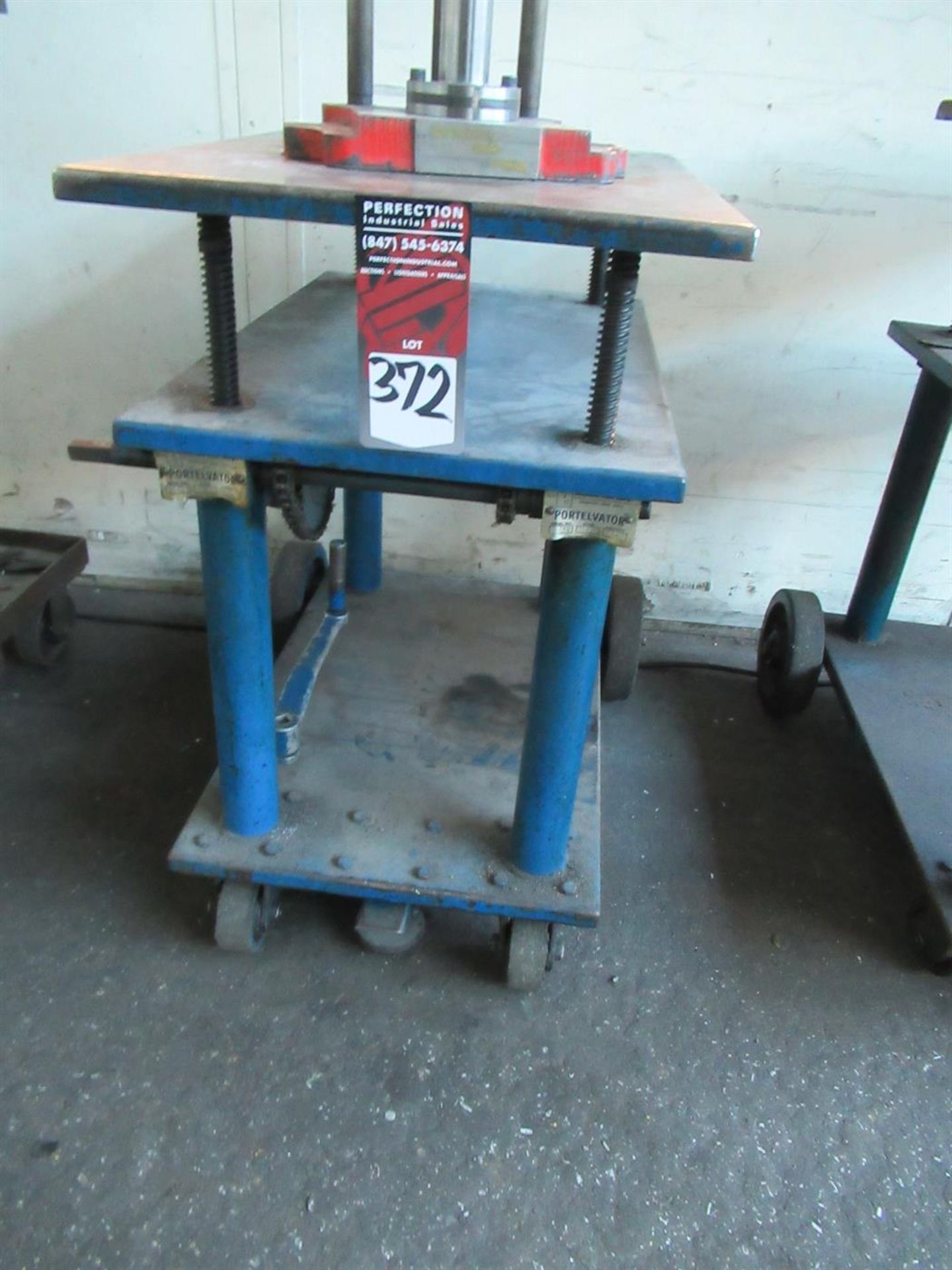 Adjustable Die Lift Cart 19" x 28" ( cart only )