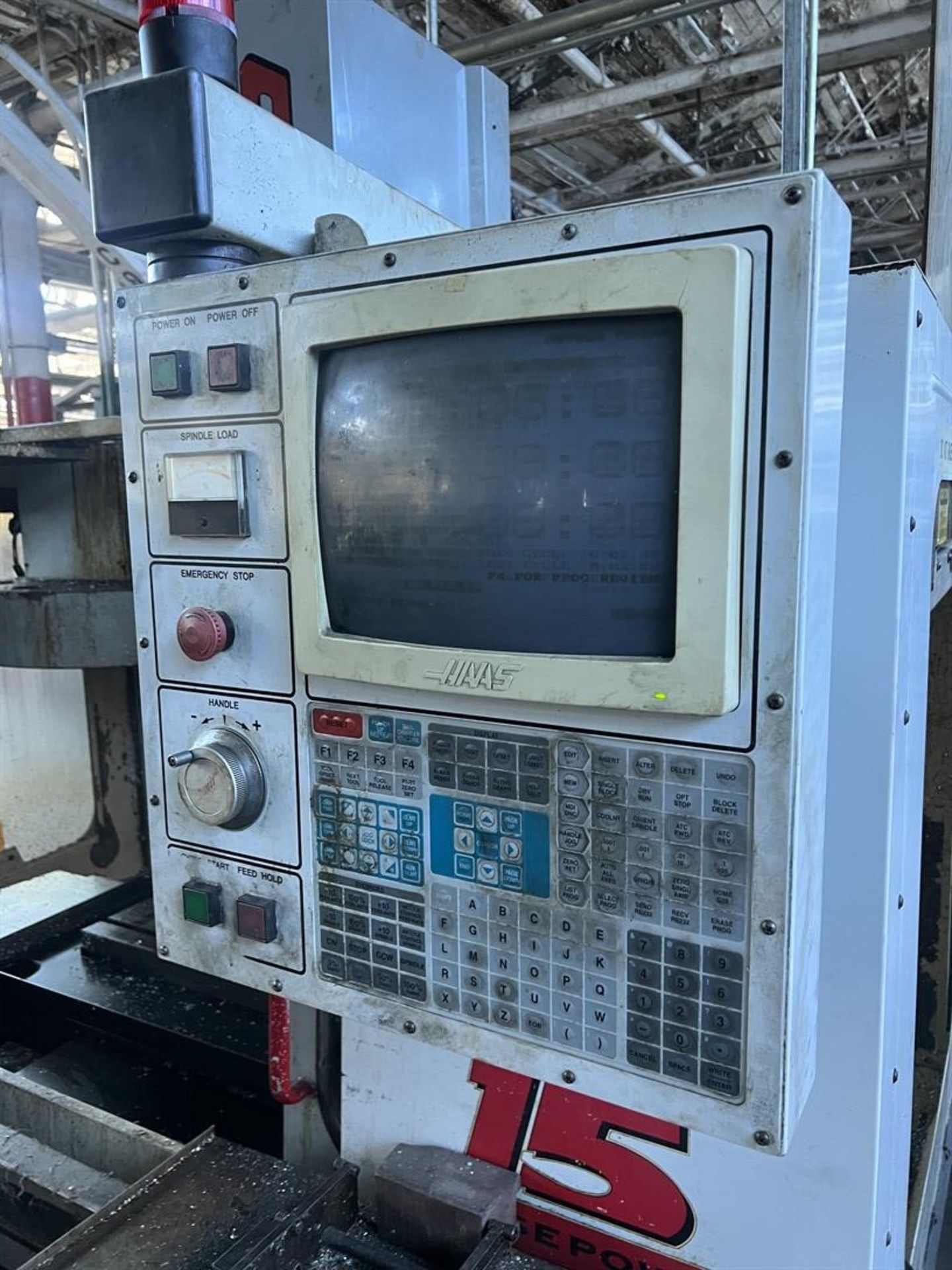 HAAS VF-1 Vertical Machining Center, s/n 11275, Haas Control, 14” x 26”, CAT 40 Spindle Taper, 20- - Image 8 of 9