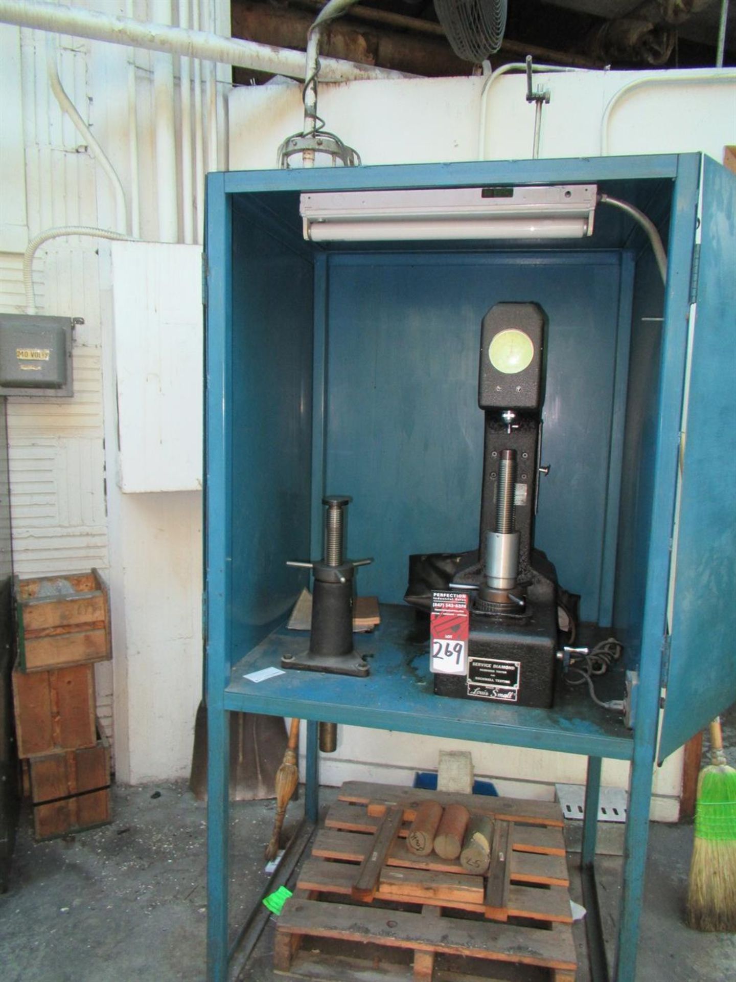 LOUIS SMALL 12A Hardness Tester, s/n 25495