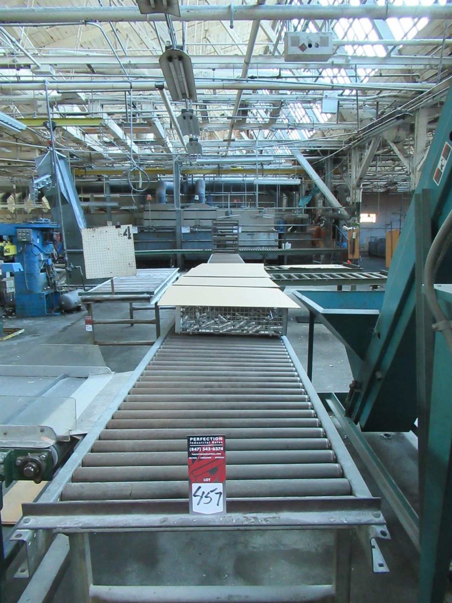 Roller Conveyor Approx. 112" x 30" W. - Image 6 of 6