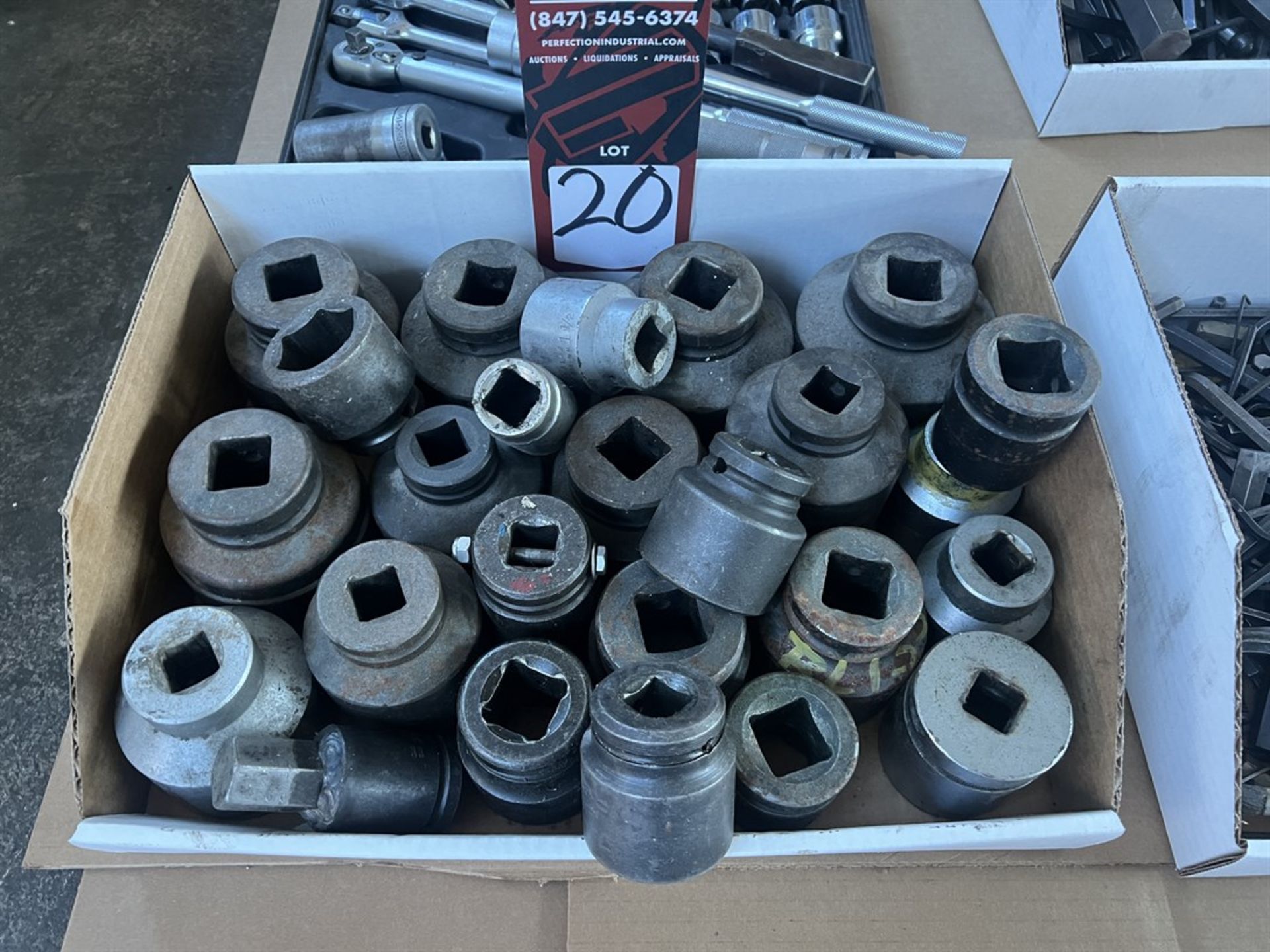 Lot of Assorted Sockets