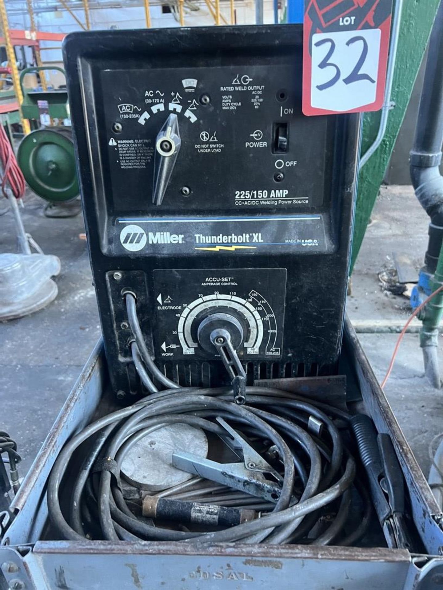 MILLER Thunderbolt XL Stick Welder, s/n KK038797 - Image 3 of 3