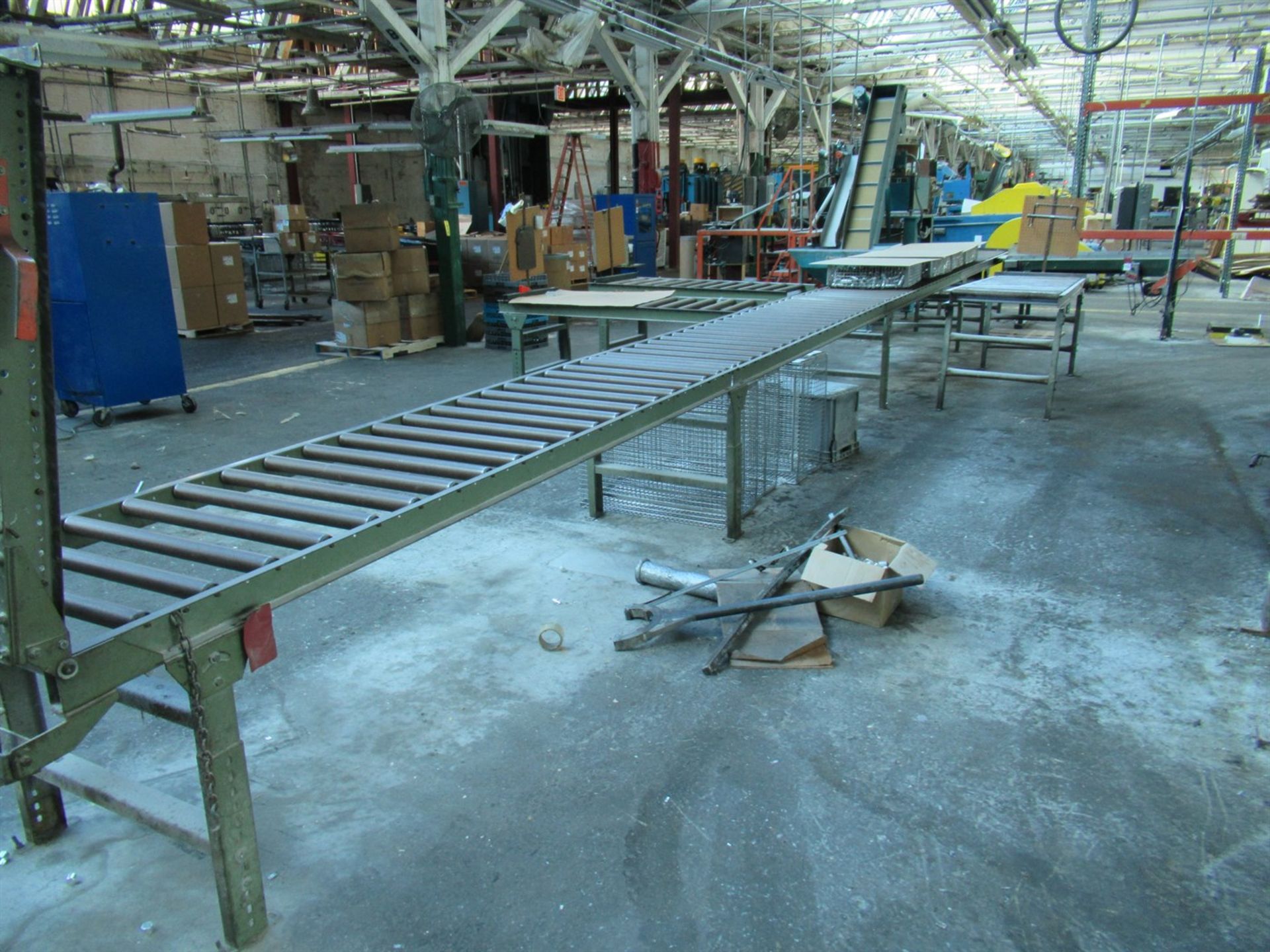 Roller Conveyor Approx. 112" x 30" W. - Image 2 of 6